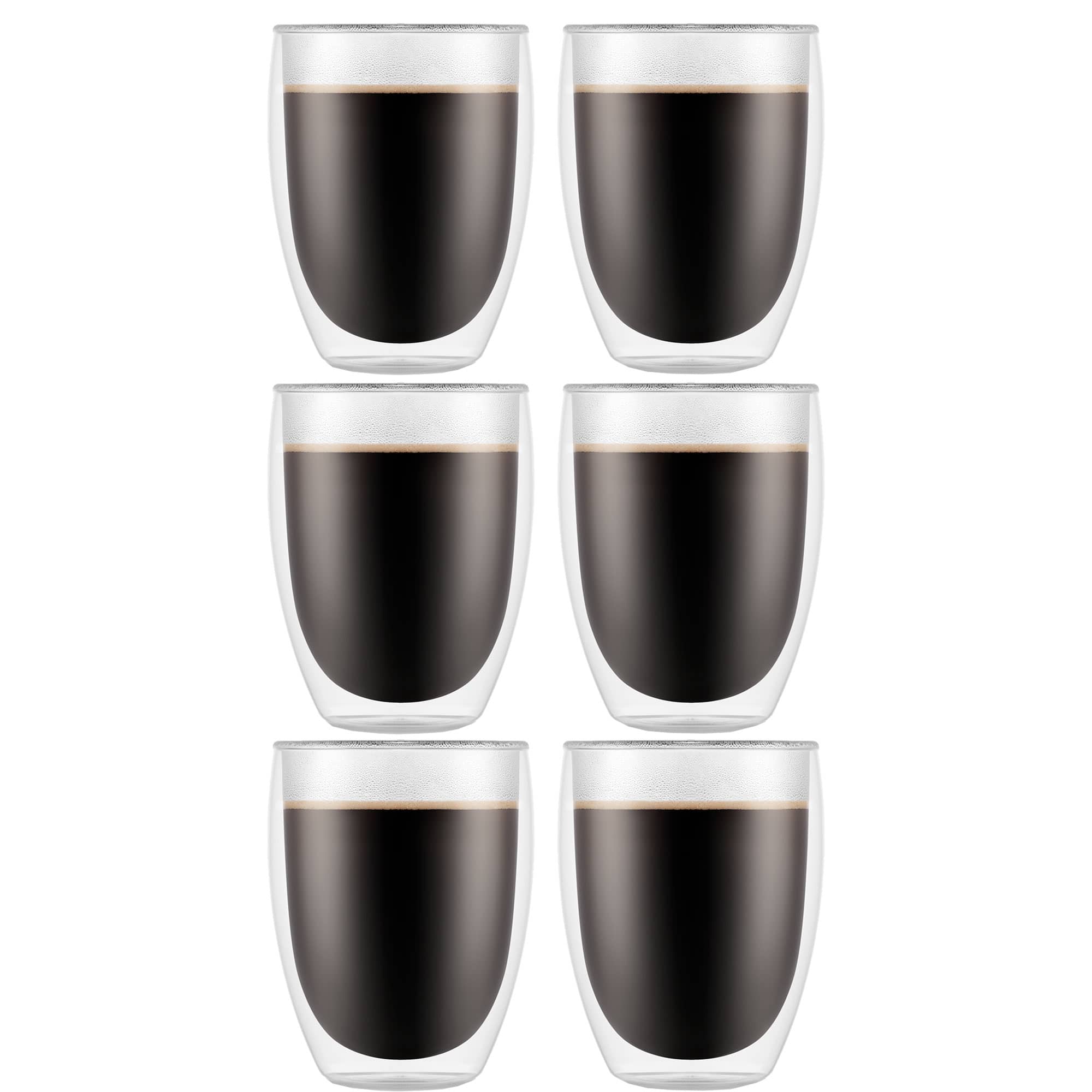 Pavina Dobbeltvægget Glas, 0,35 L, 6 Stk. fra Bodum
