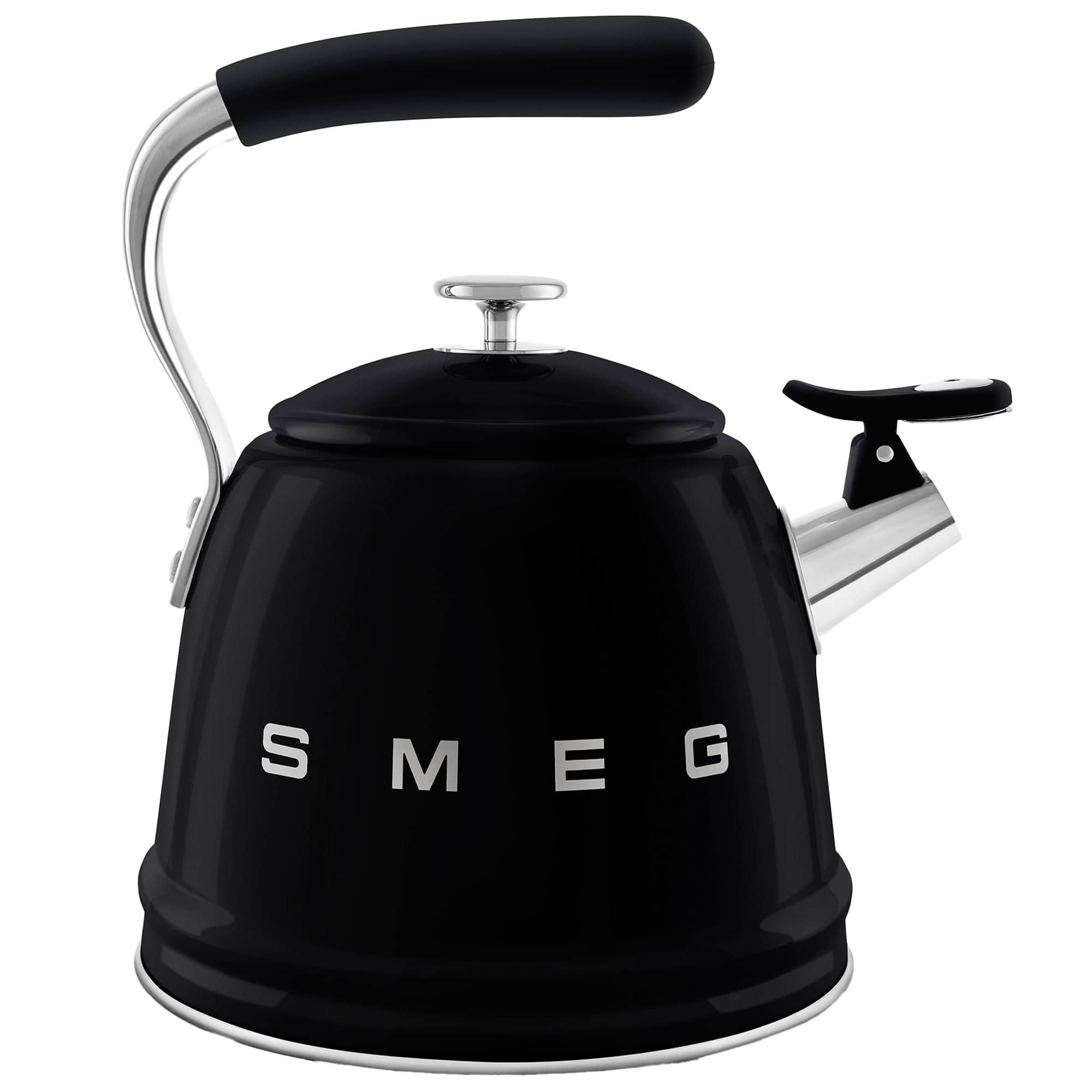 Vandkedel Med Fløjte 2,3 Liter, Sort fra Smeg
