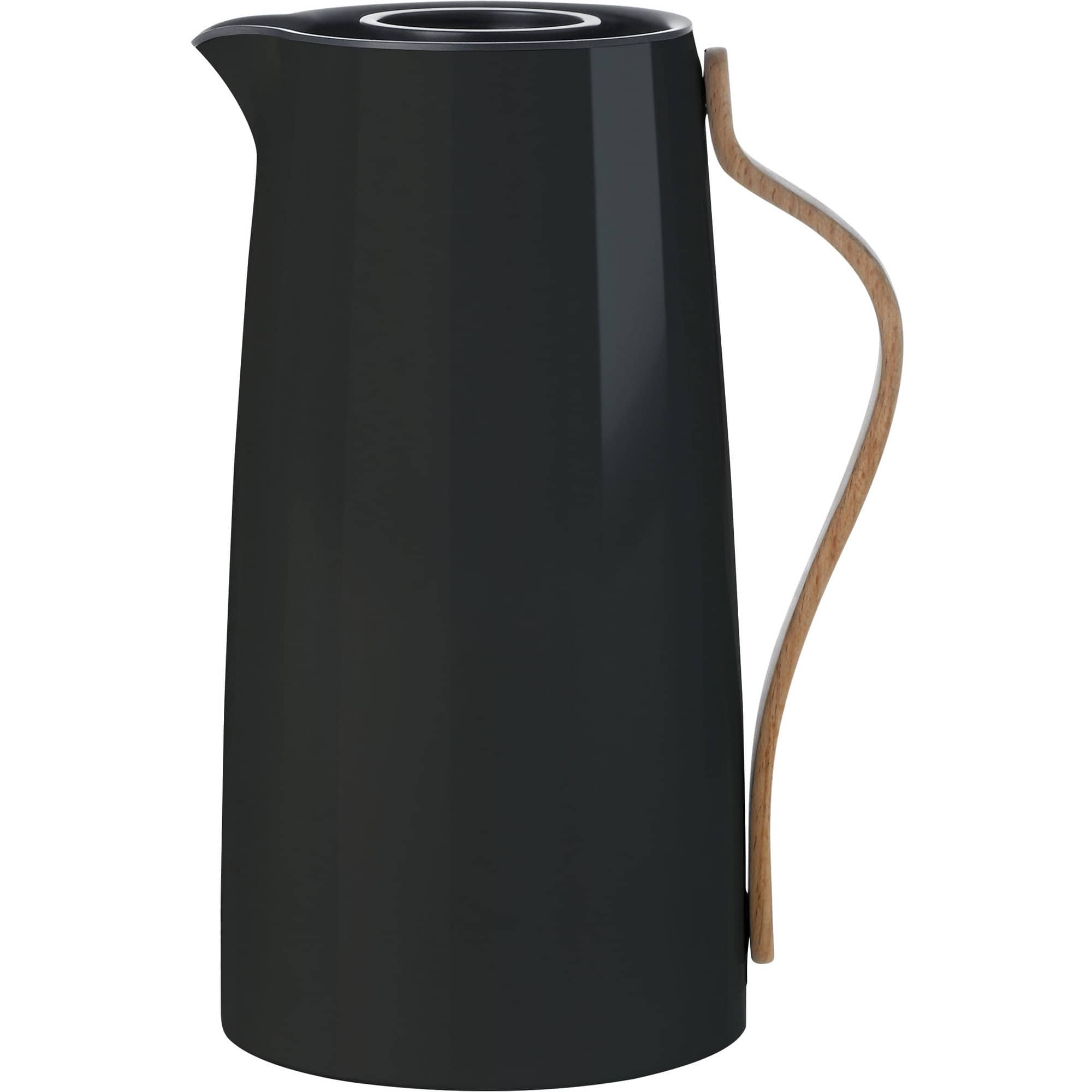 Emma Termokande Sort   Kaffe 1,2 Liter fra Stelton