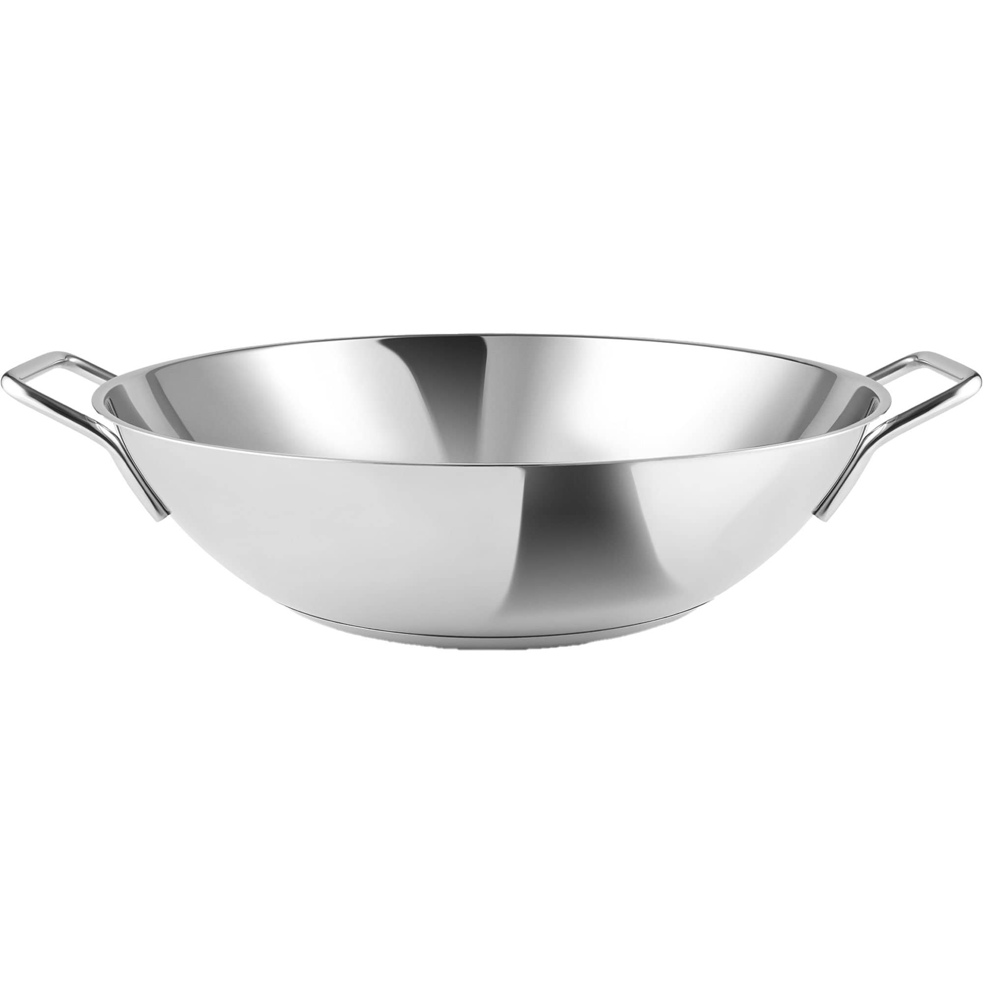 Wok 5 Liter, Rustfrit Stål fra Eva Trio
