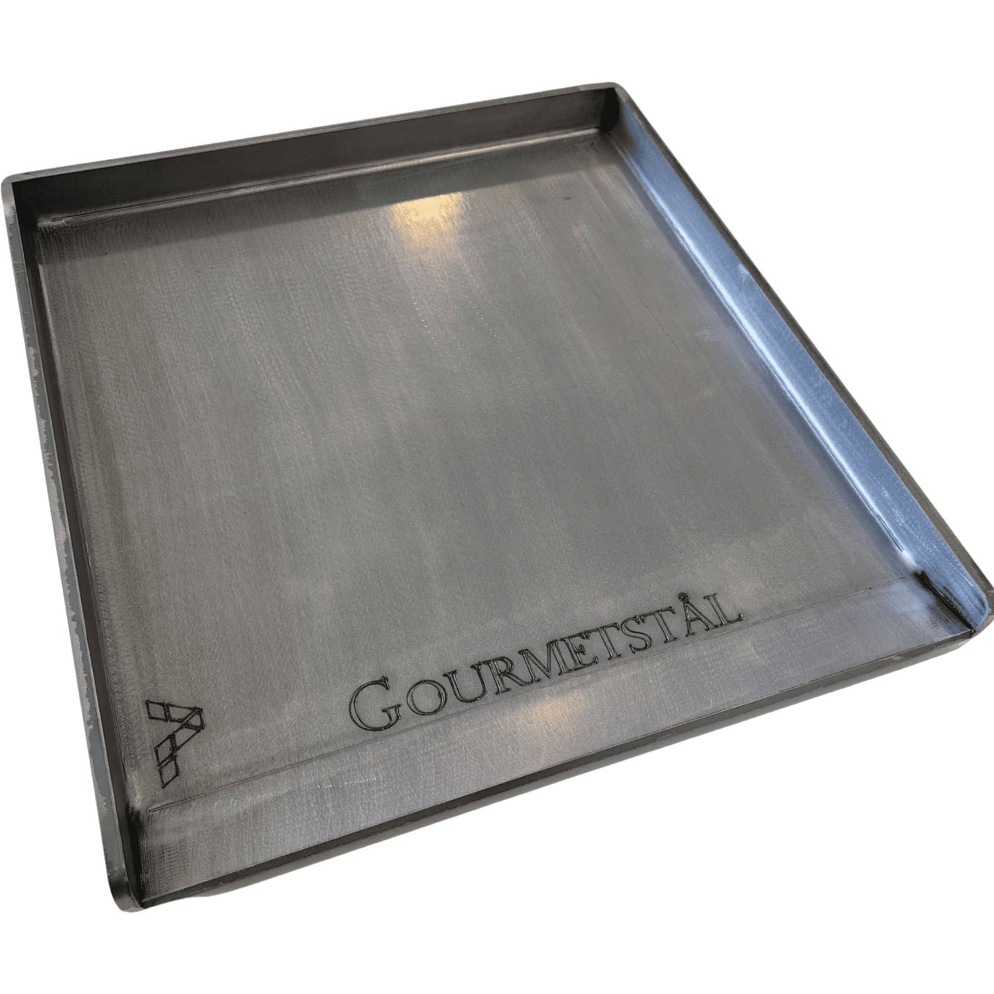 Grillplade Med Høje Kanter fra Gourmetstål