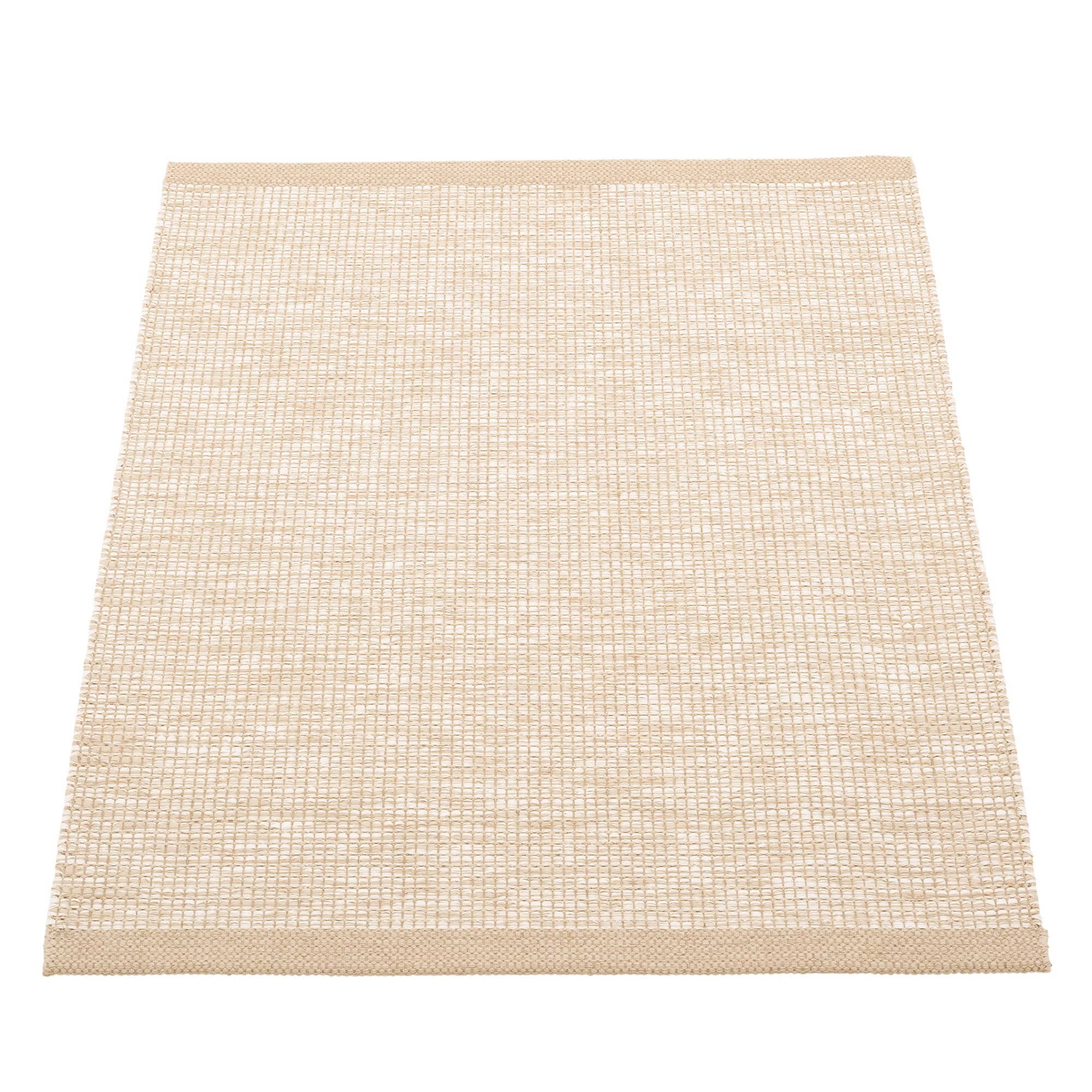 Sam Gulvtæppe 90x70 Cm, Beige Vanilla fra Pappelina