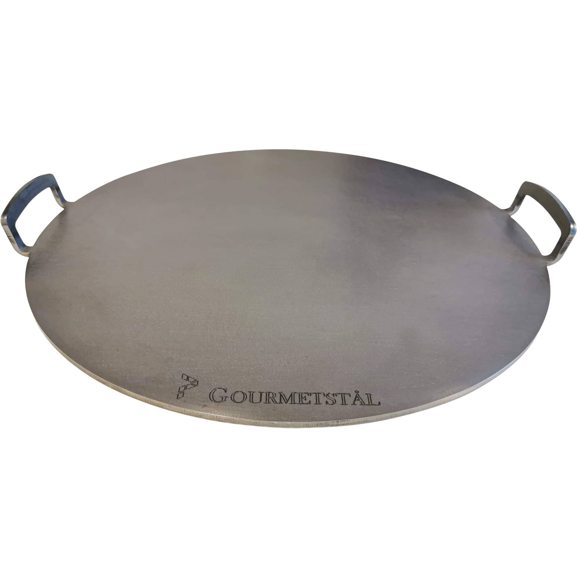 Rundt Pizzastål Med Greb, 49 Cm. fra Gourmetstål