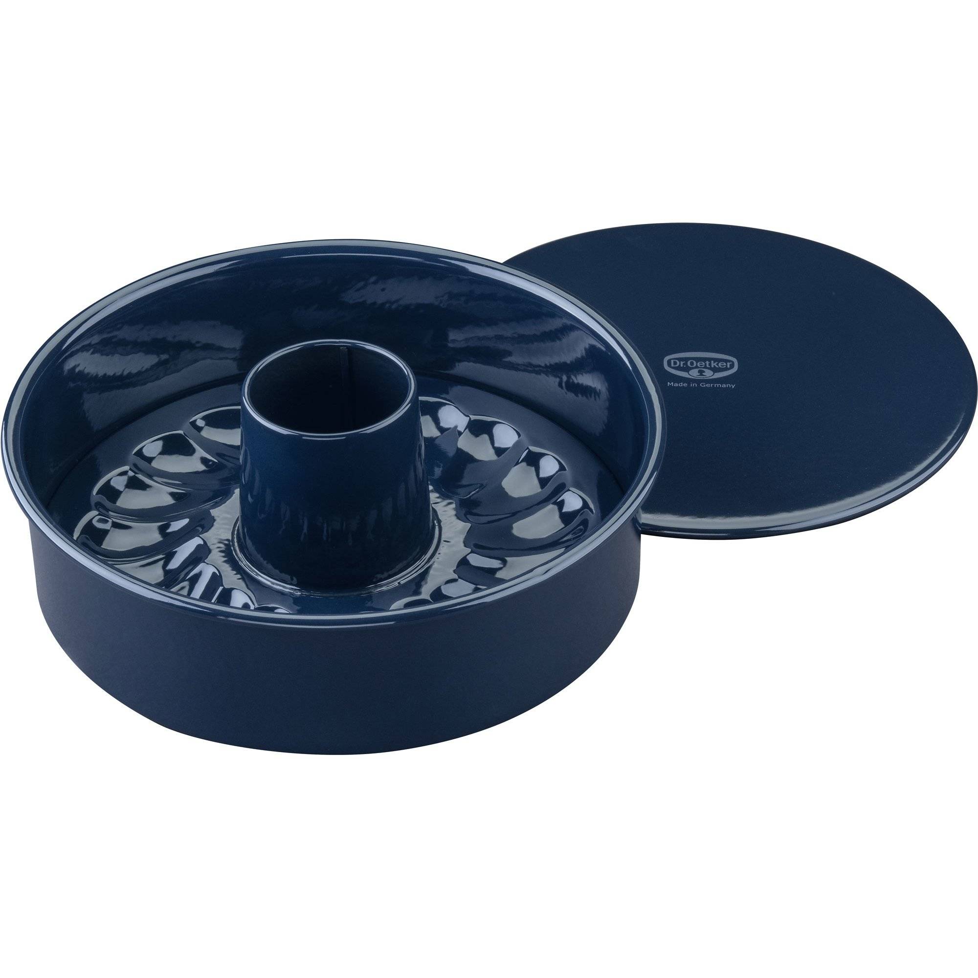 Bageform Med Aftagelig Bund 26 Cm 3 Dele, Mørkeblå fra Dr Oetker