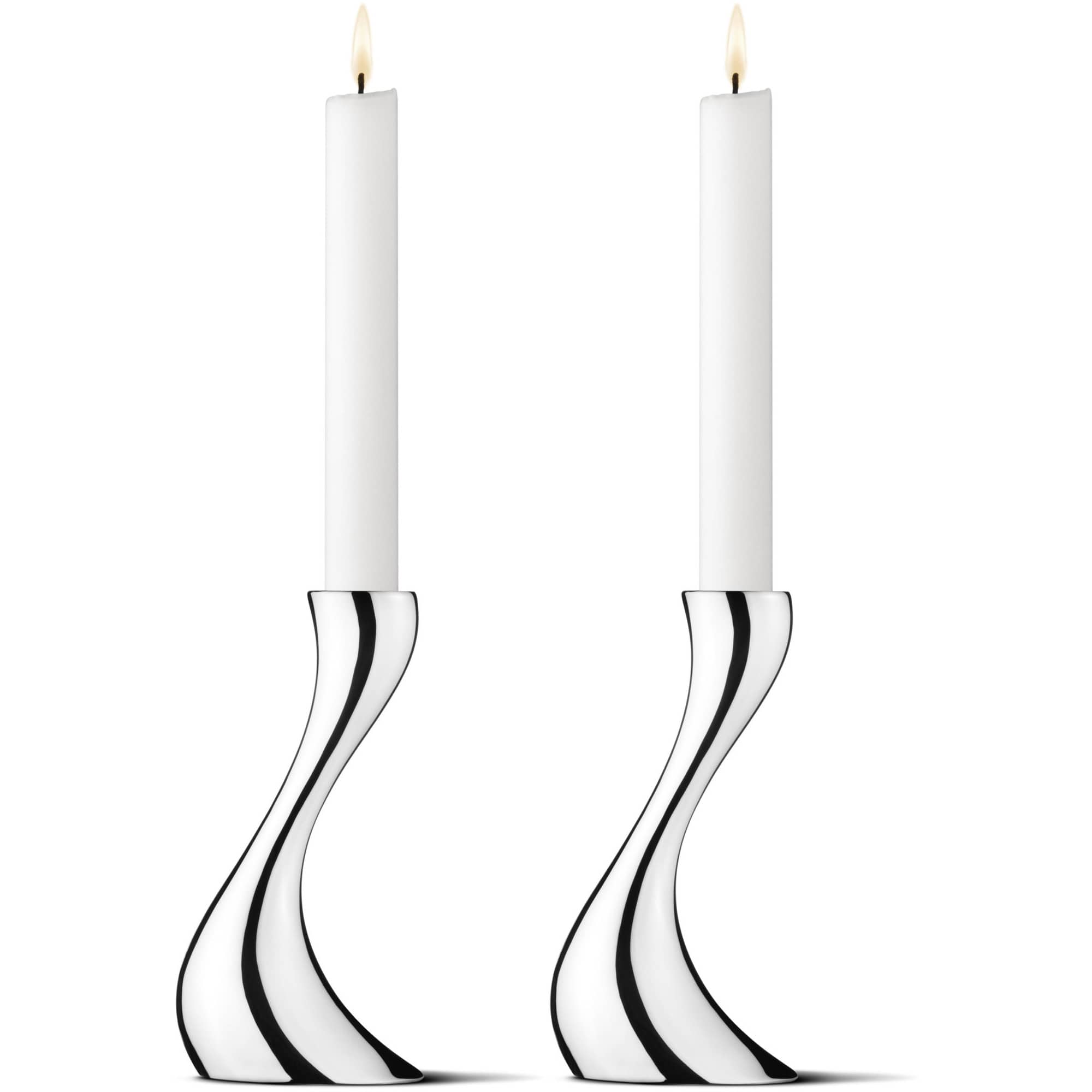 Cobra Lysestage, Lille, 2 Stk. fra Georg Jensen