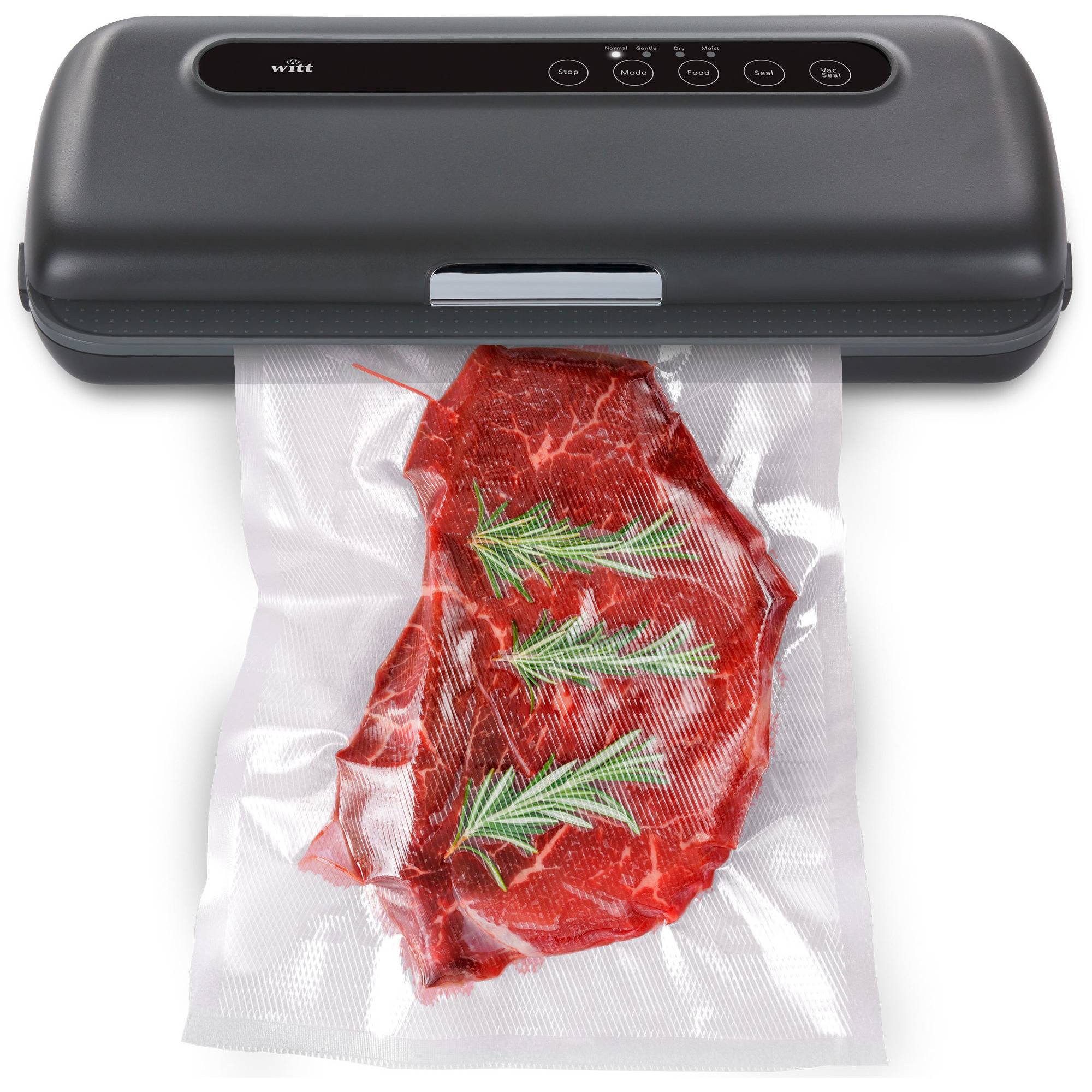 Premium Easy Vacuum Sealer Mørkegrå fra Witt