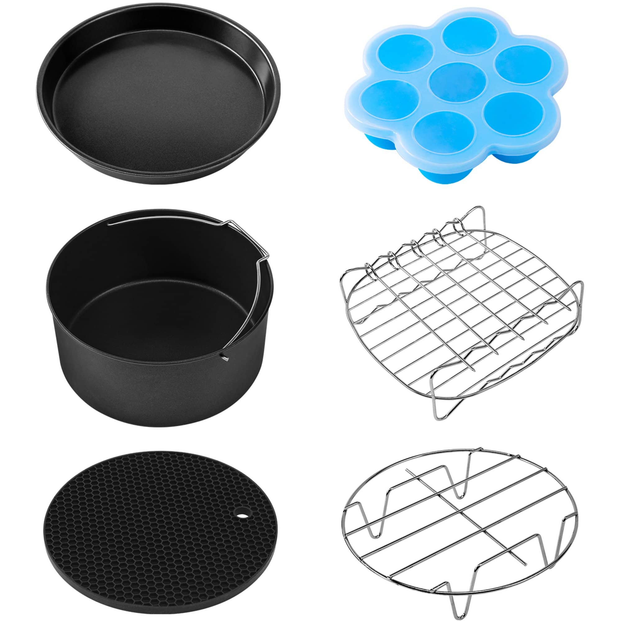 Airfryer Tilbehørspakke, 6 Dele fra Cosori