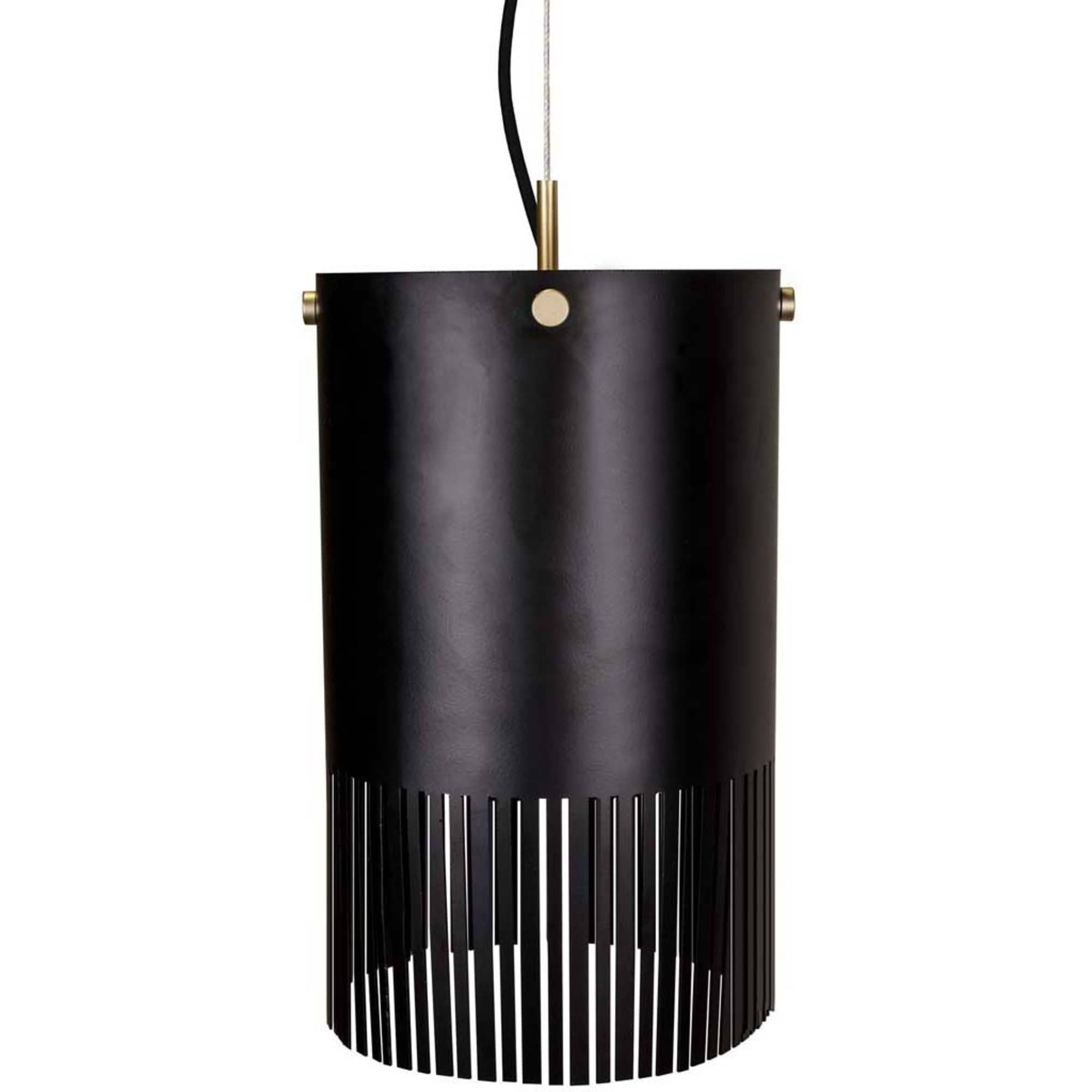 Pendant Fringe Lampe, Sort fra Globen Lighting