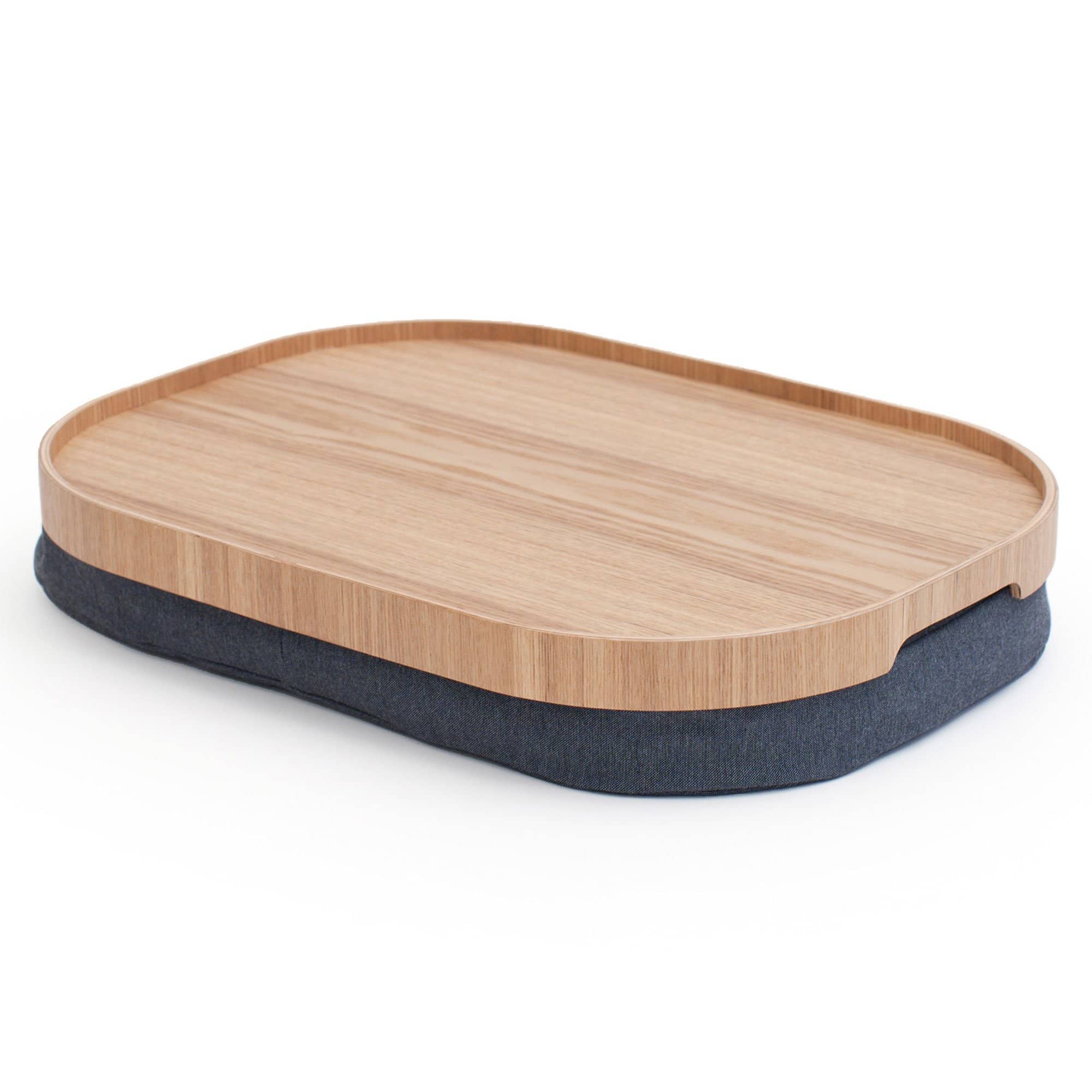 Curveline Serveringsbakke Anti Slip, Large, Piletræ fra Bosign