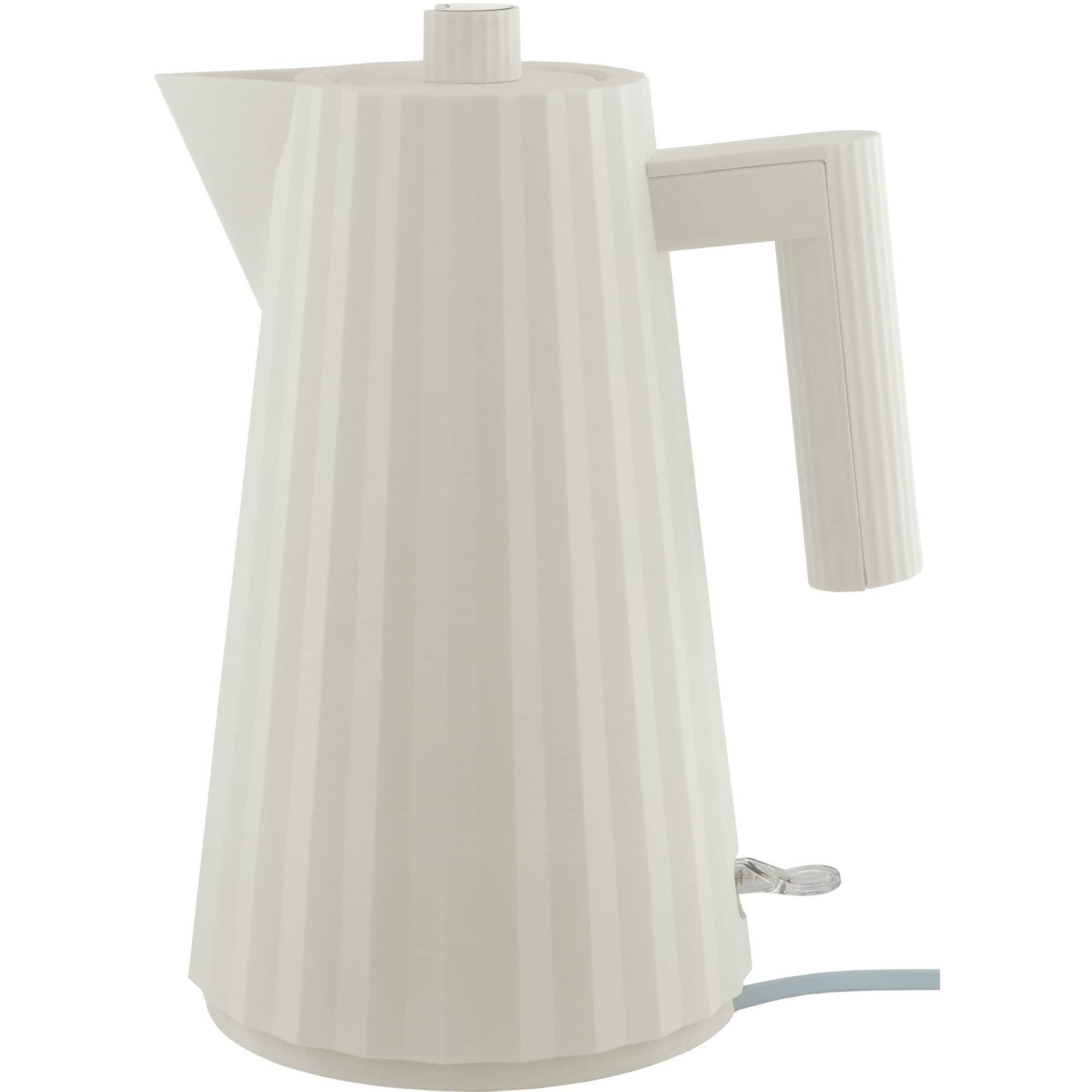 Mdl06 Plissé Elkedel 1,7 Liter, Hvid fra Alessi