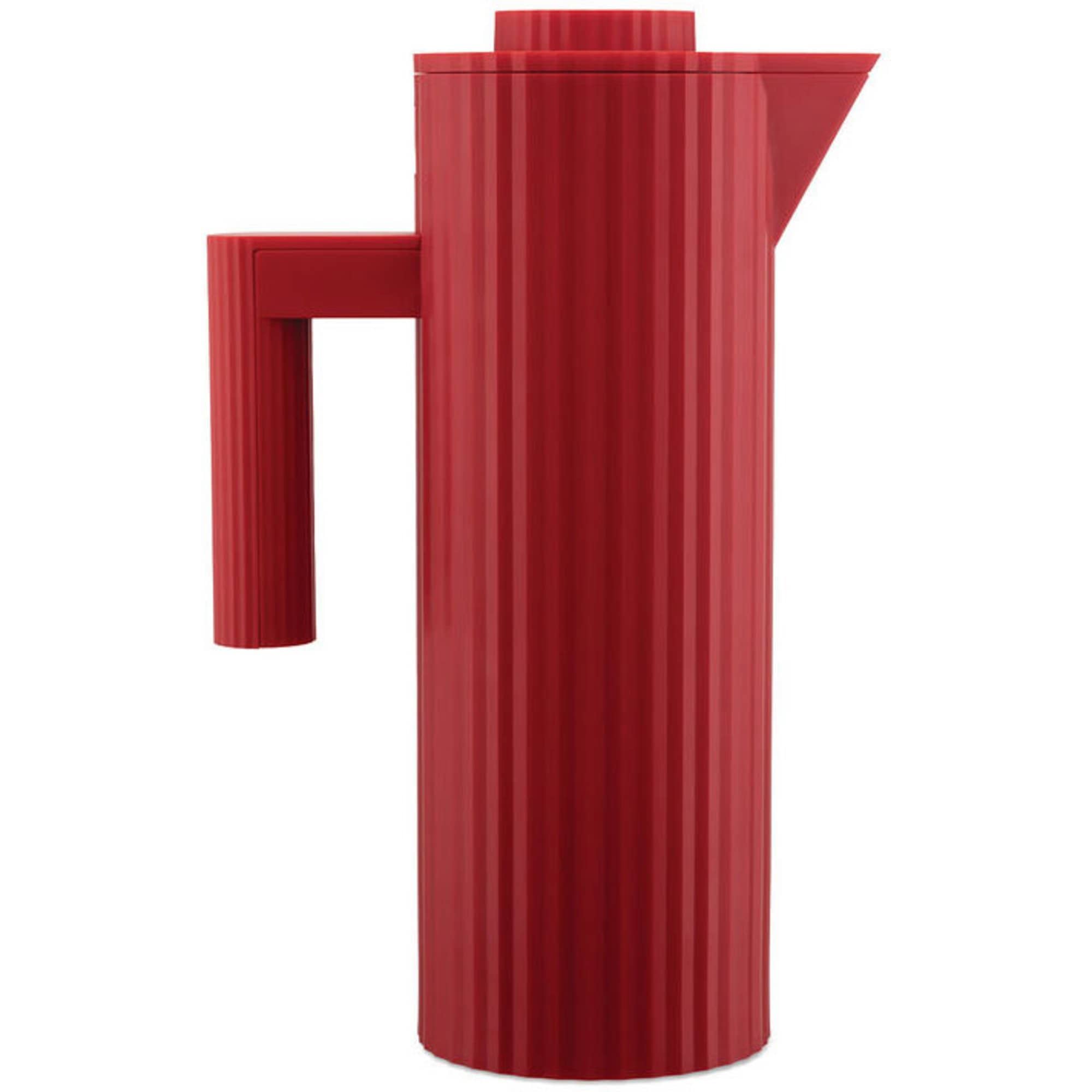 Plissé Termokande 1 Liter, Rød fra Alessi