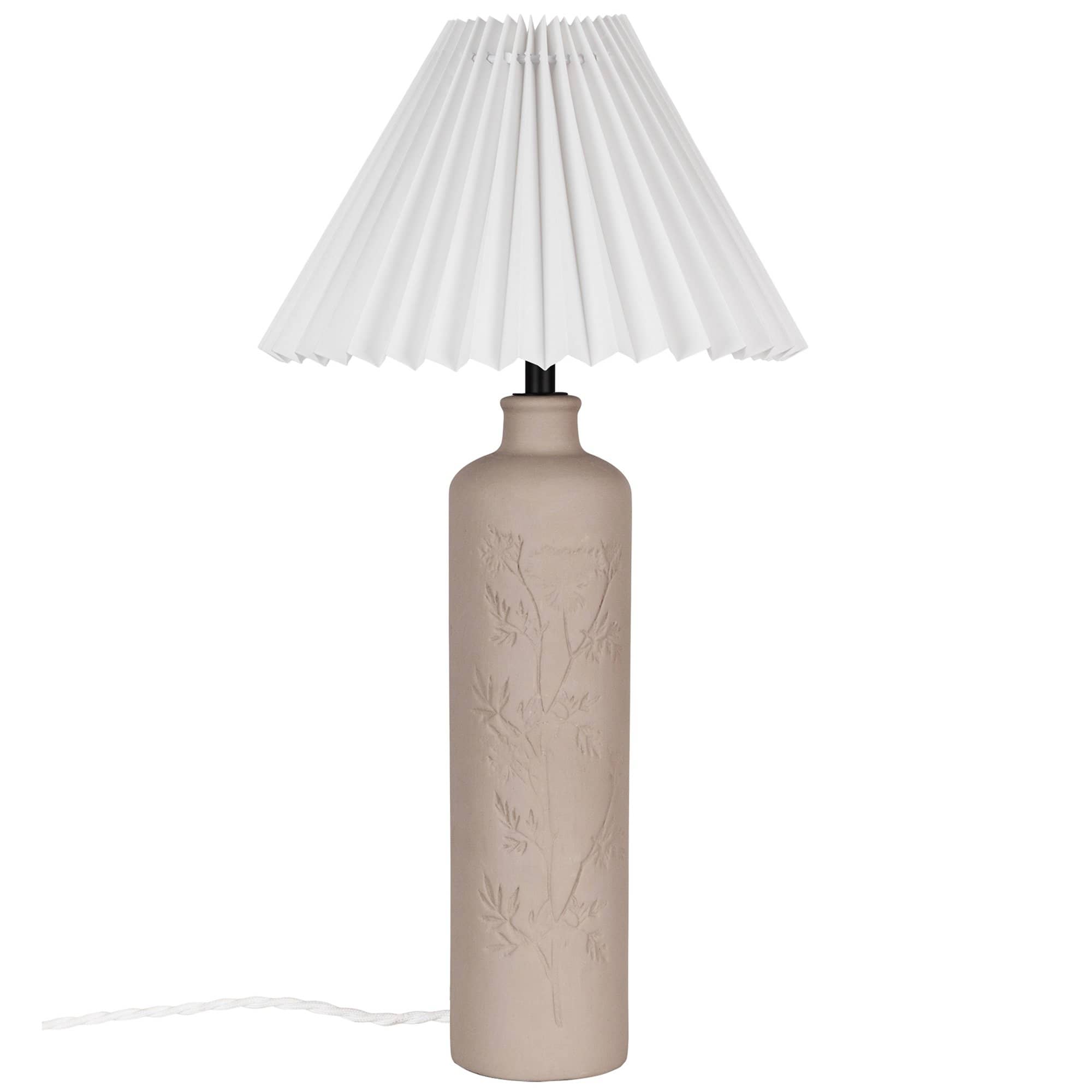 Flora Mud Bordlampe, 46 Cm fra Globen Lighting
