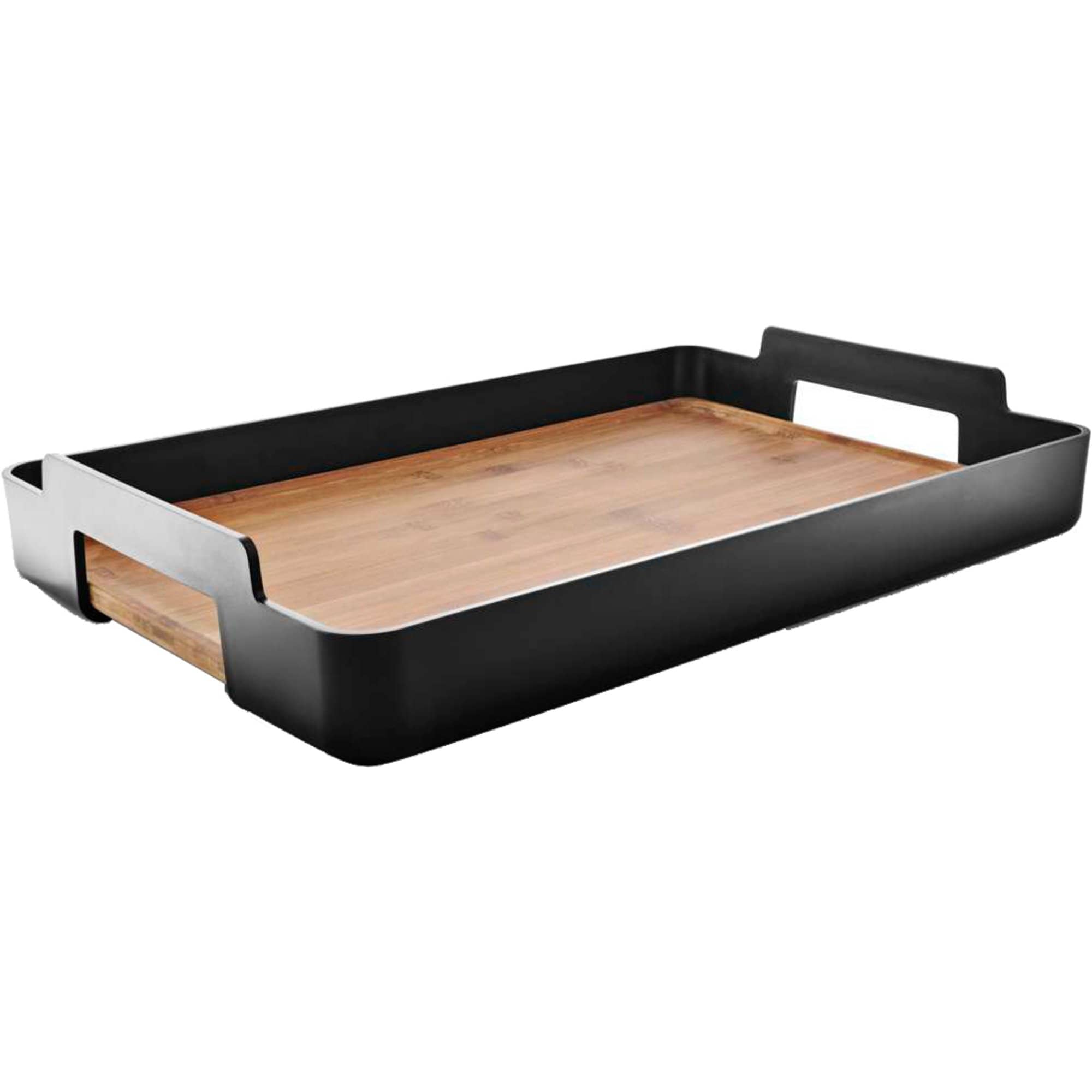Nordic Kitchen Rektangulær Serveringsbakke 35 X 50 Cm, Sort fra Eva Solo