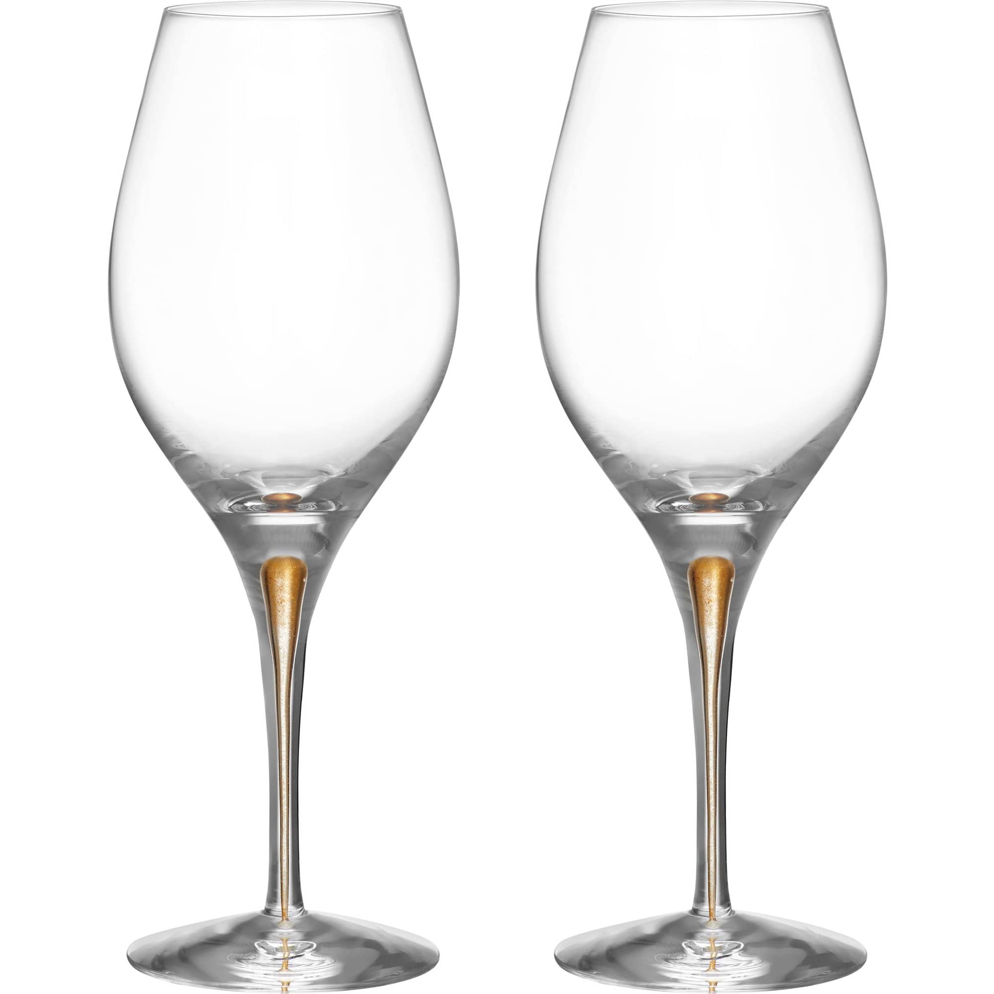 Intermezzo Balance Vinglas 44 Cl, Guld fra Orrefors