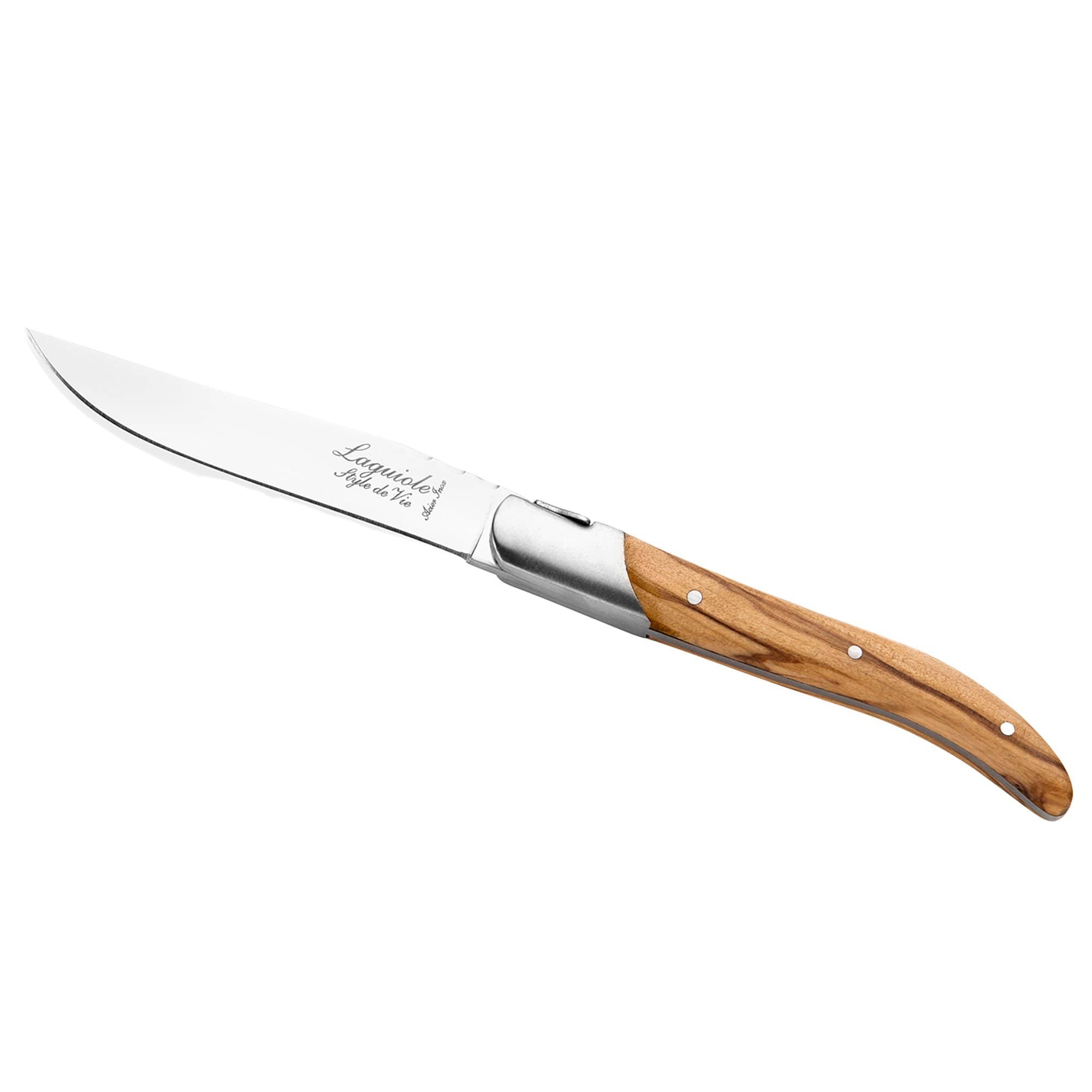 Grillknive 6 Pak, Oliventræ fra Laguiole