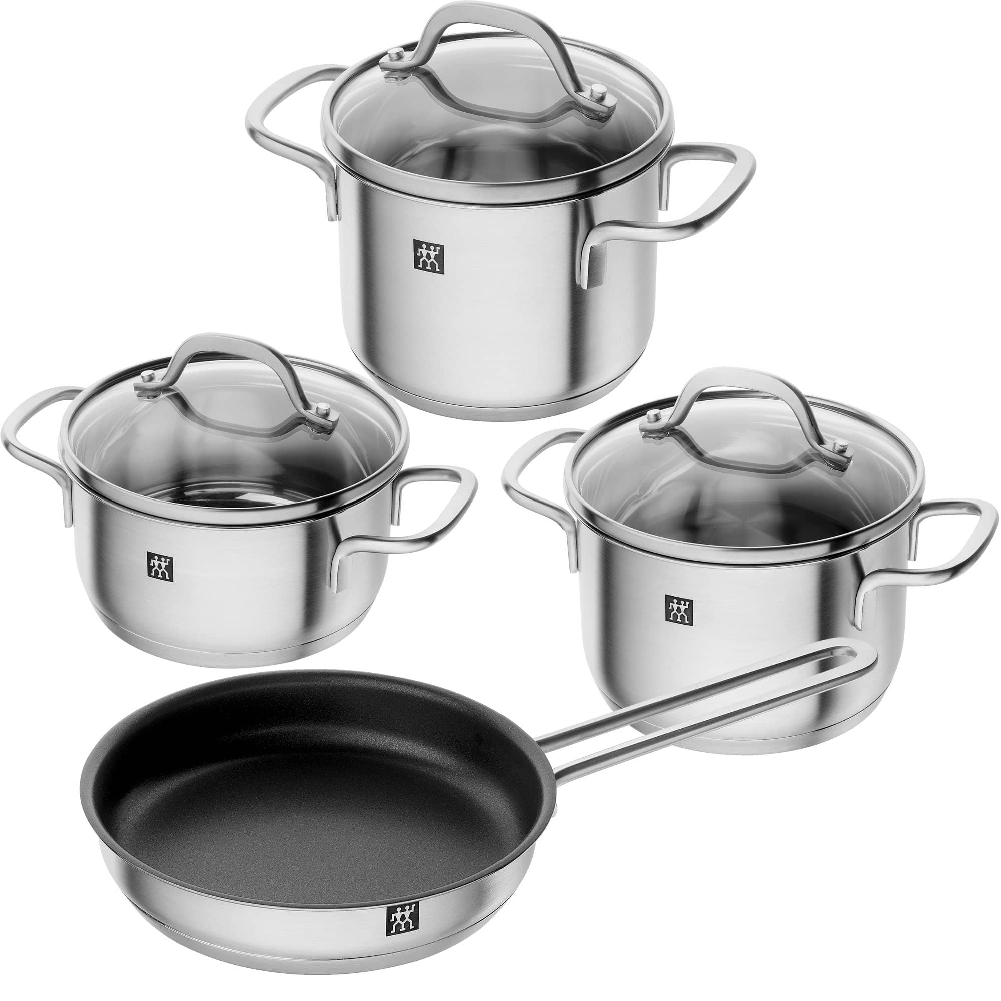 Pico Grydesæt, 4 Dele + 3 Glaslåg fra Zwilling