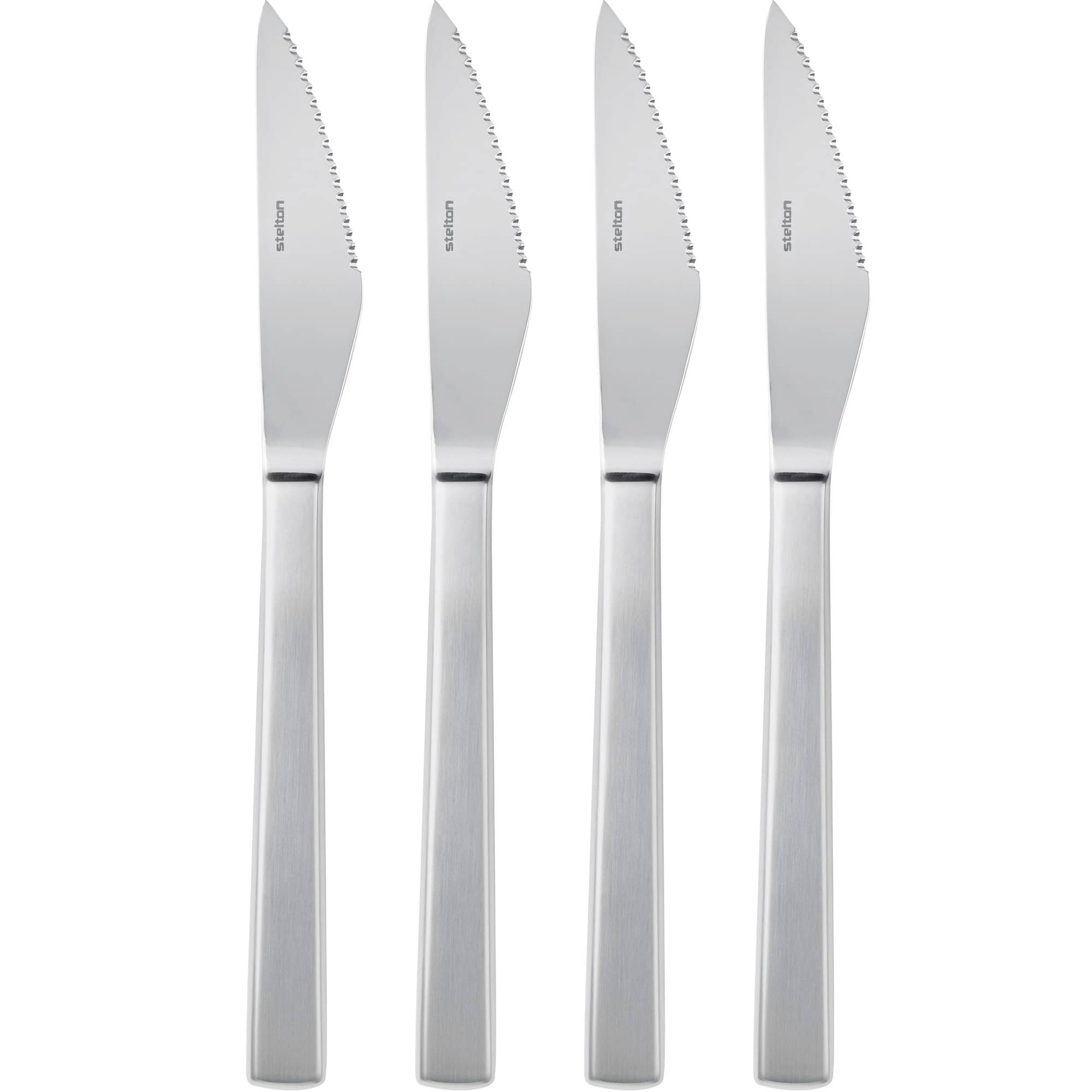 Maya 2000 Steakkniv, 4 Stk, Rustfrit Stål fra Stelton