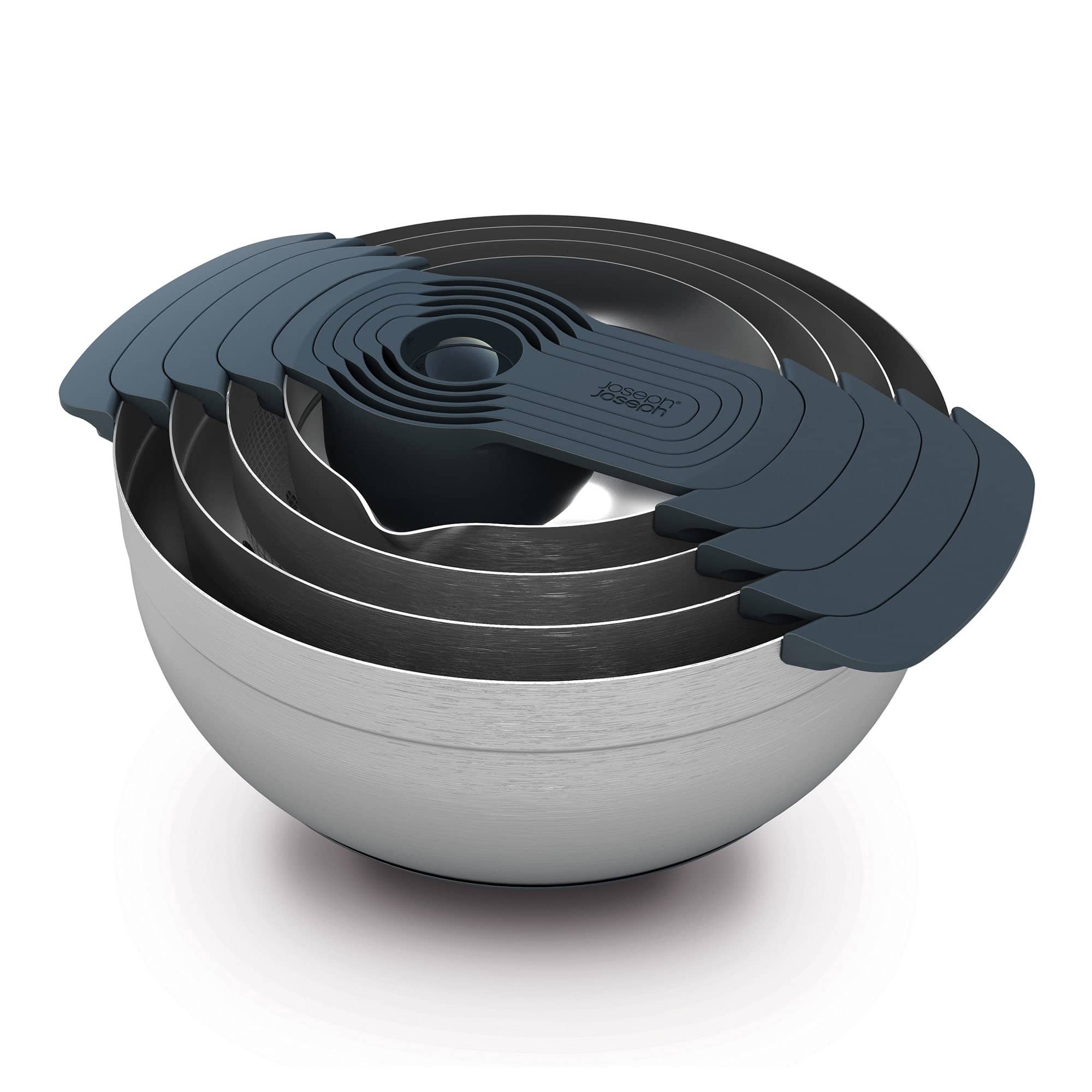 Nestâ¢ Skålesæt 9 Dele, Rustfrit Stål fra Joseph Joseph