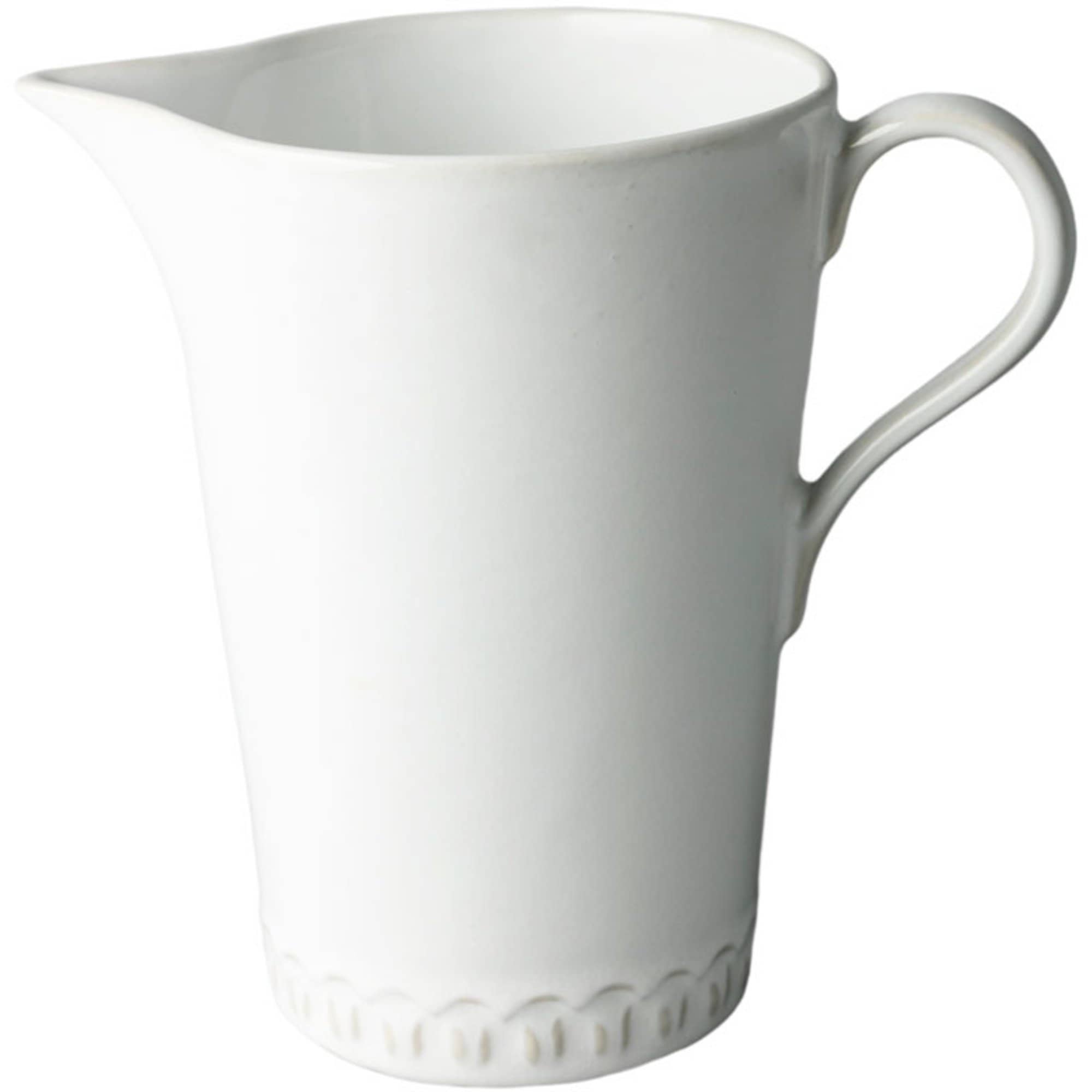 Tulipa Stor Kande 1 Liter, Hvid fra Potteryjo
