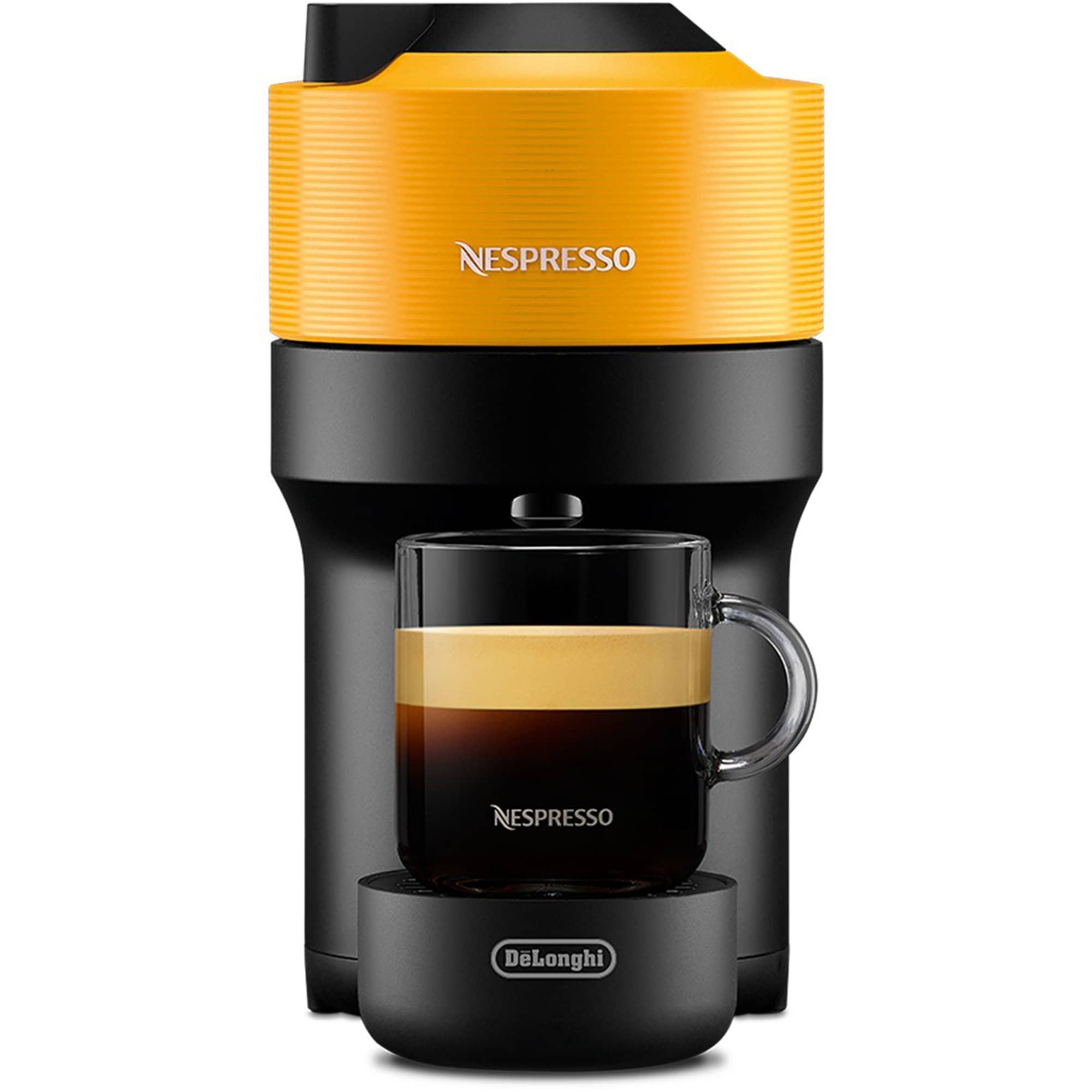 Vertuo Pop Kaffemaskine, Mango Yellow fra Nespresso
