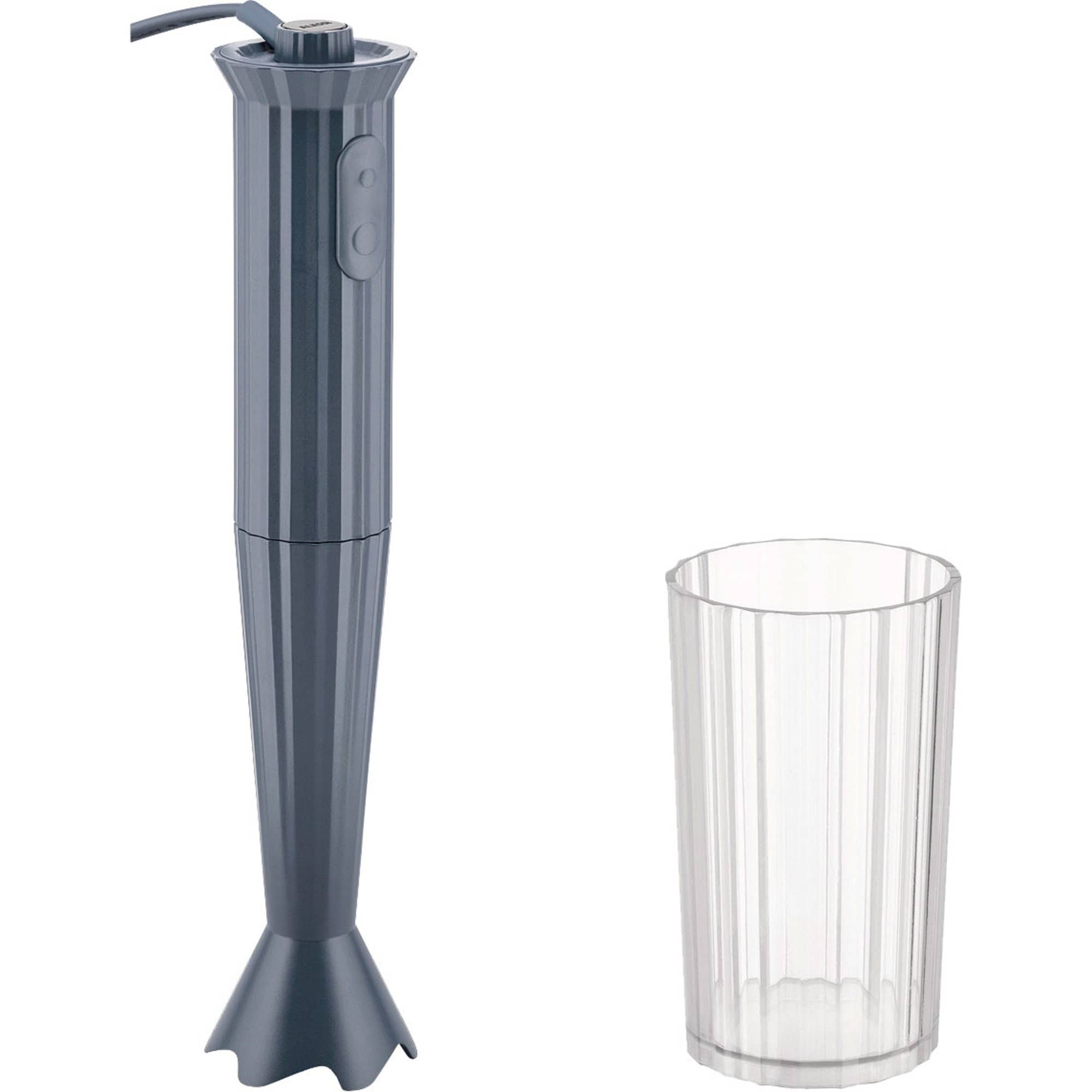 Mdl10 Plissé Stavblender, Grå fra Alessi