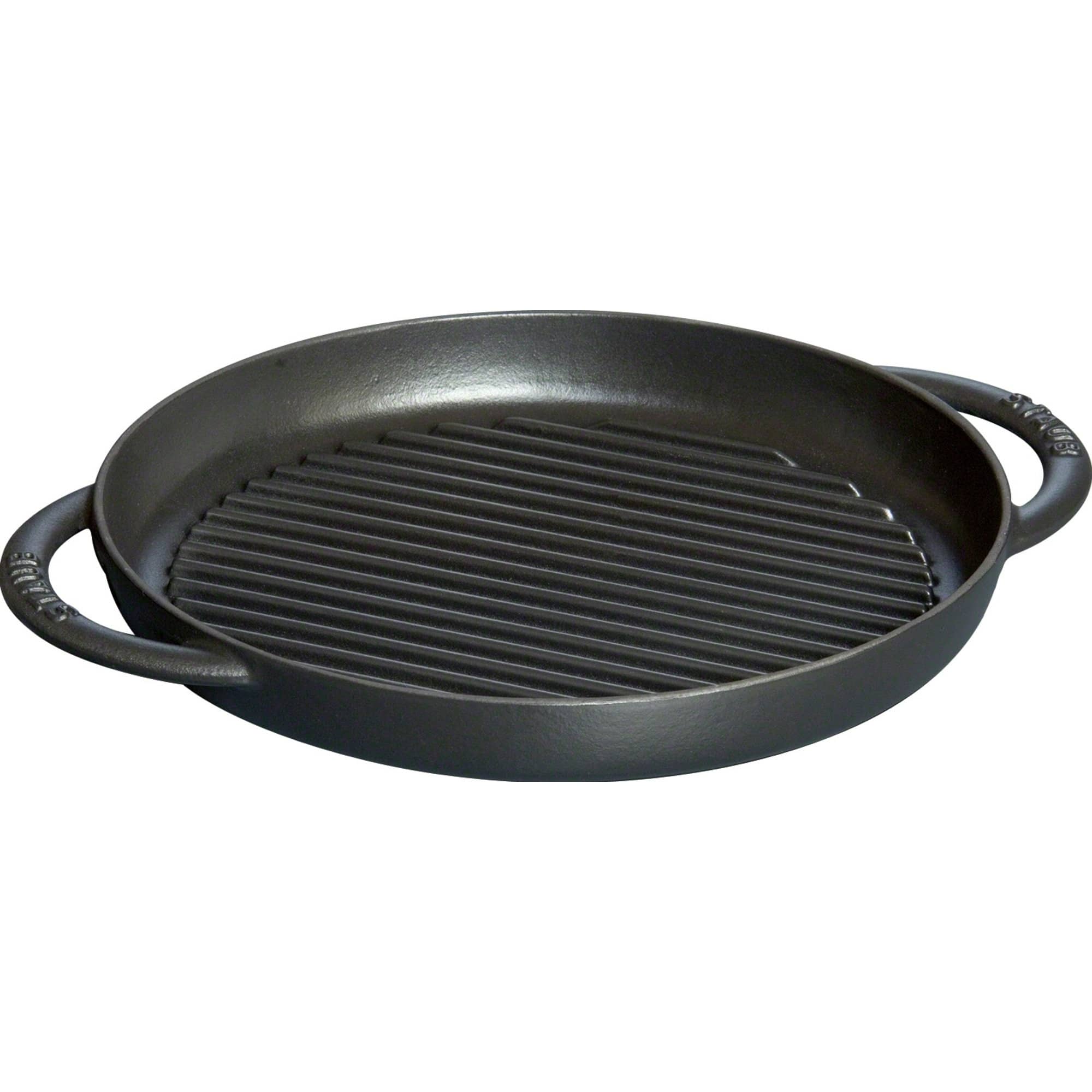 Pure Grill Grillpande Rund 26 Cm Sort fra Staub
