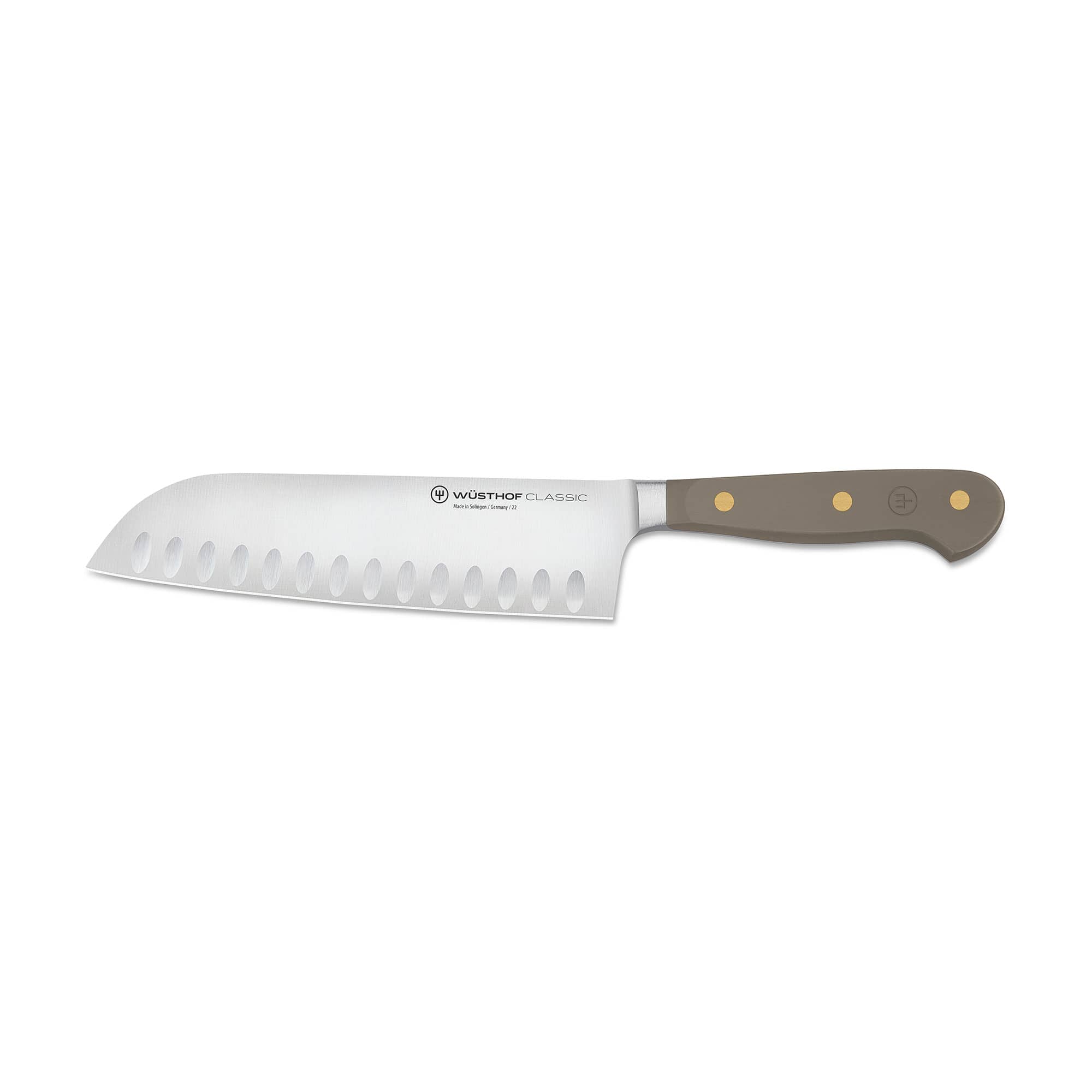 Classic Colour Santokukniv 17 Cm, Velvet Oyster fra Wüsthof