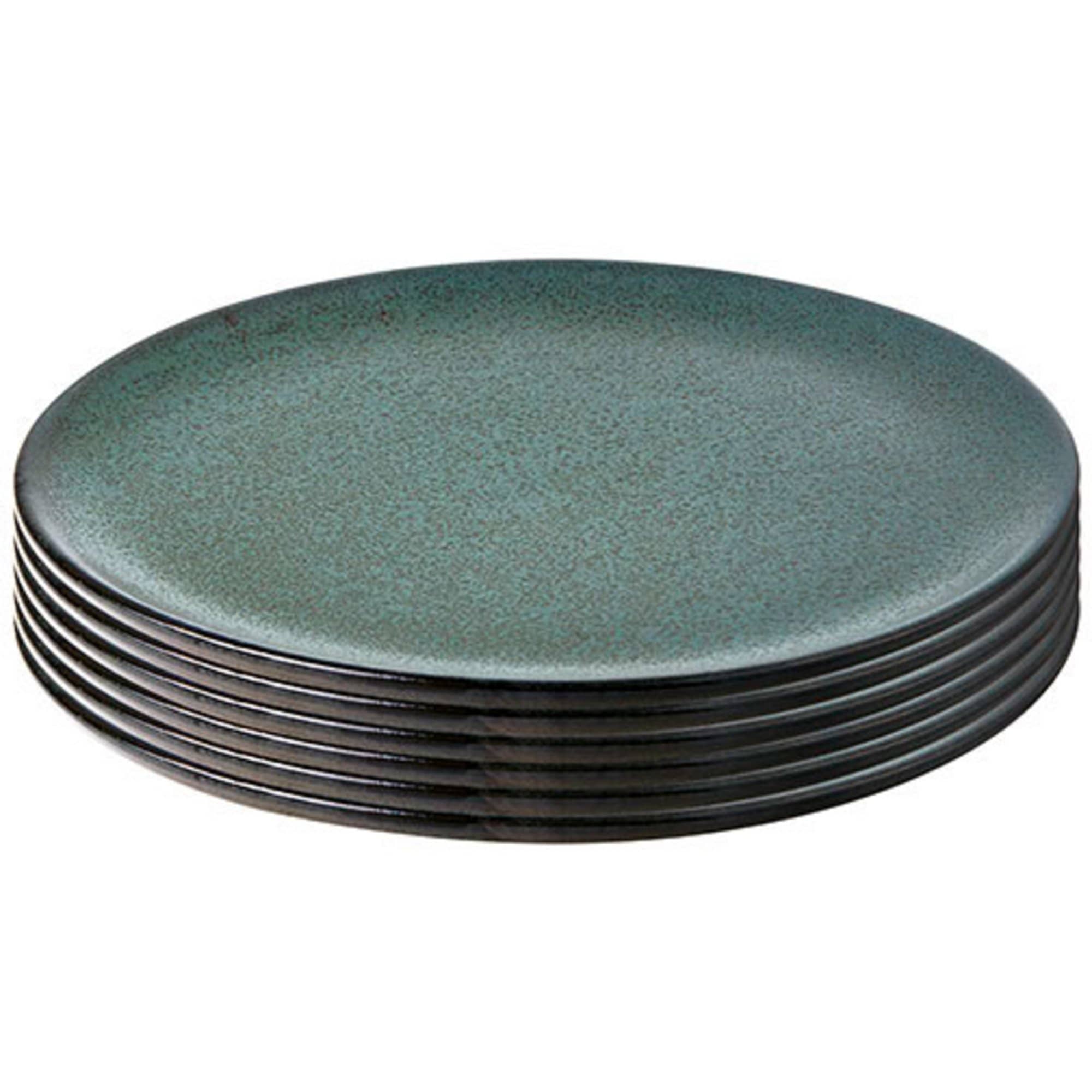 Raw Middagstallerken Northen Green 28 Cm 6 Stk. fra Aida