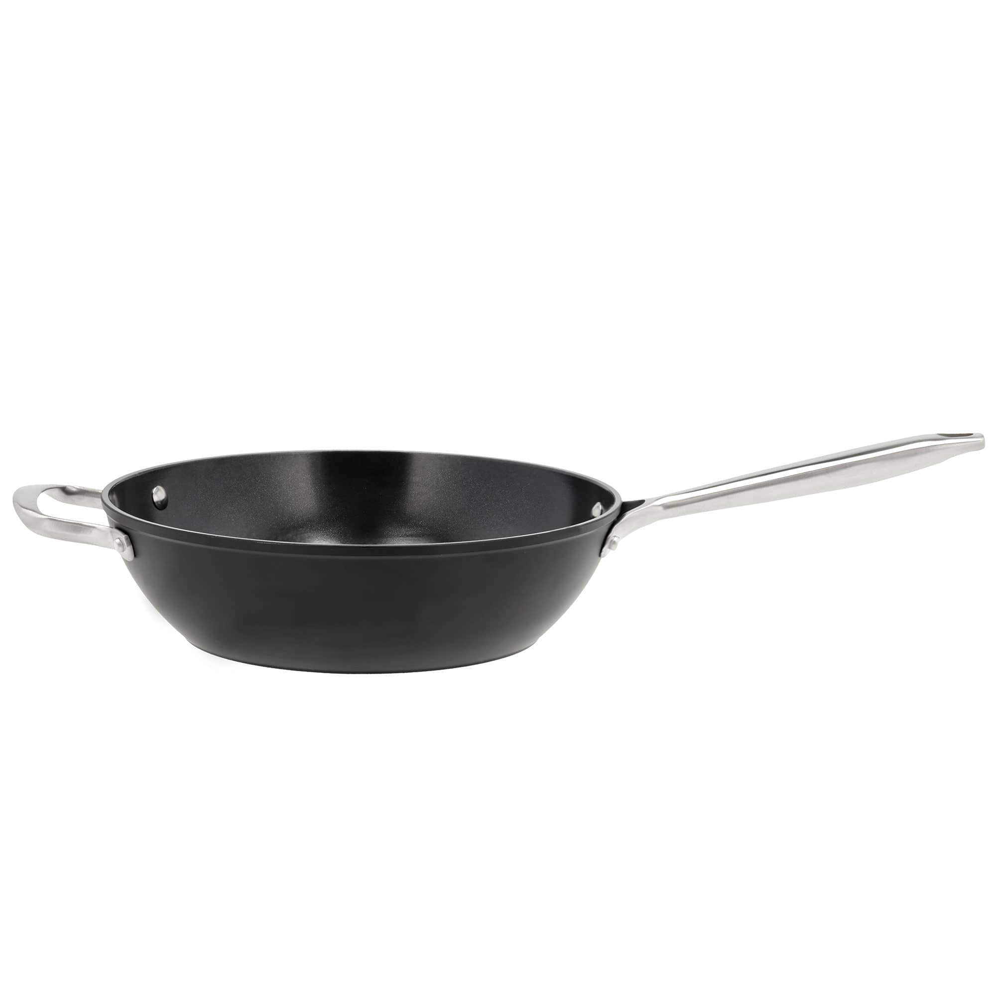 Travo Wokpande 28 Cm, Sort fra Pillivuyt