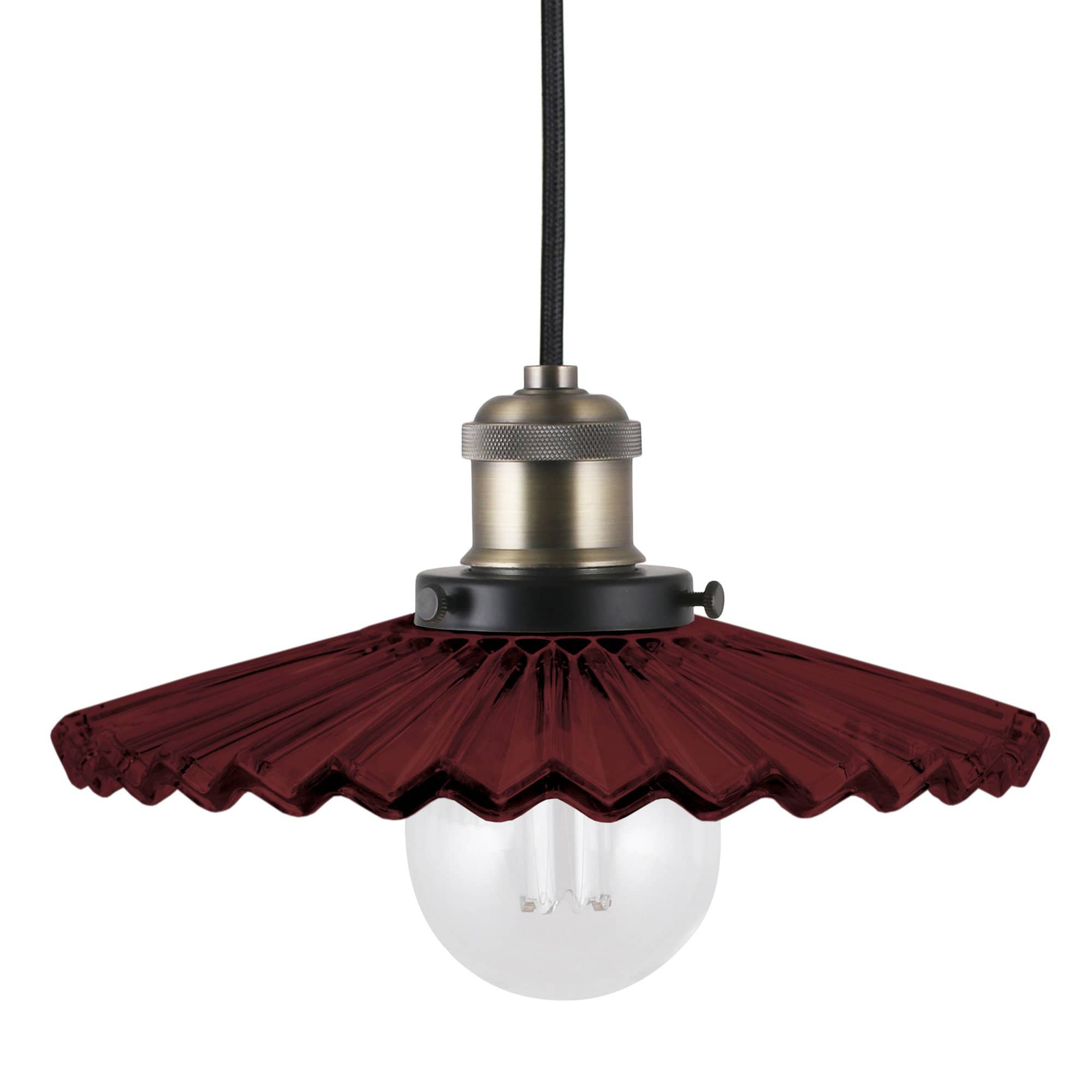 Pendel Cobbler 25, Burgundy fra Globen Lighting