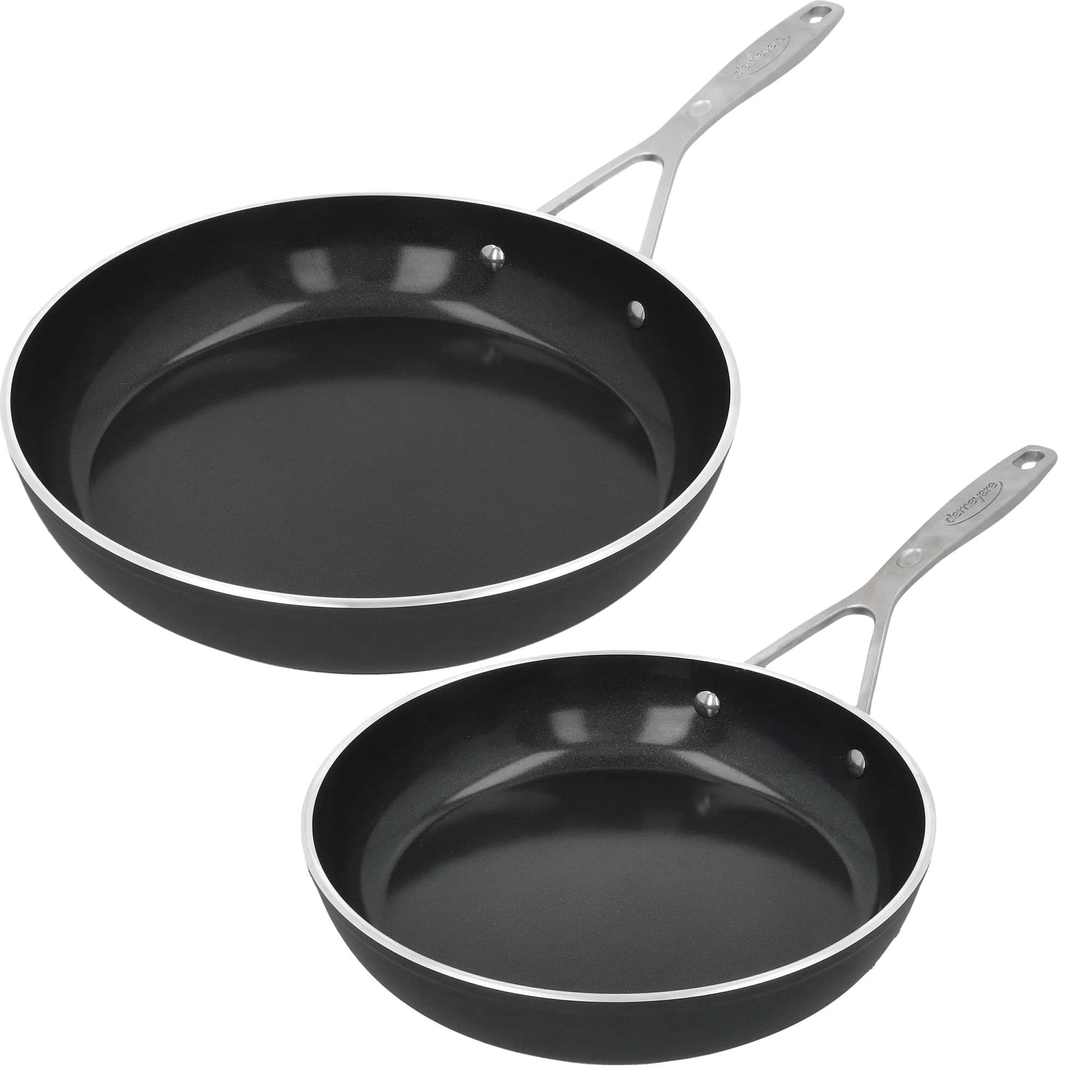 Alu Industry 3 Stegepandesæt 24 + 28 Cm fra Demeyere