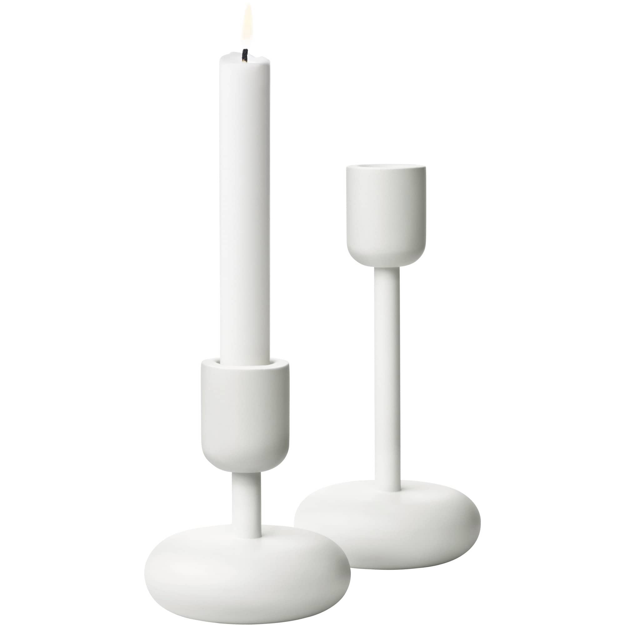 Nappula Lysestager, 2 Stk. fra Iittala