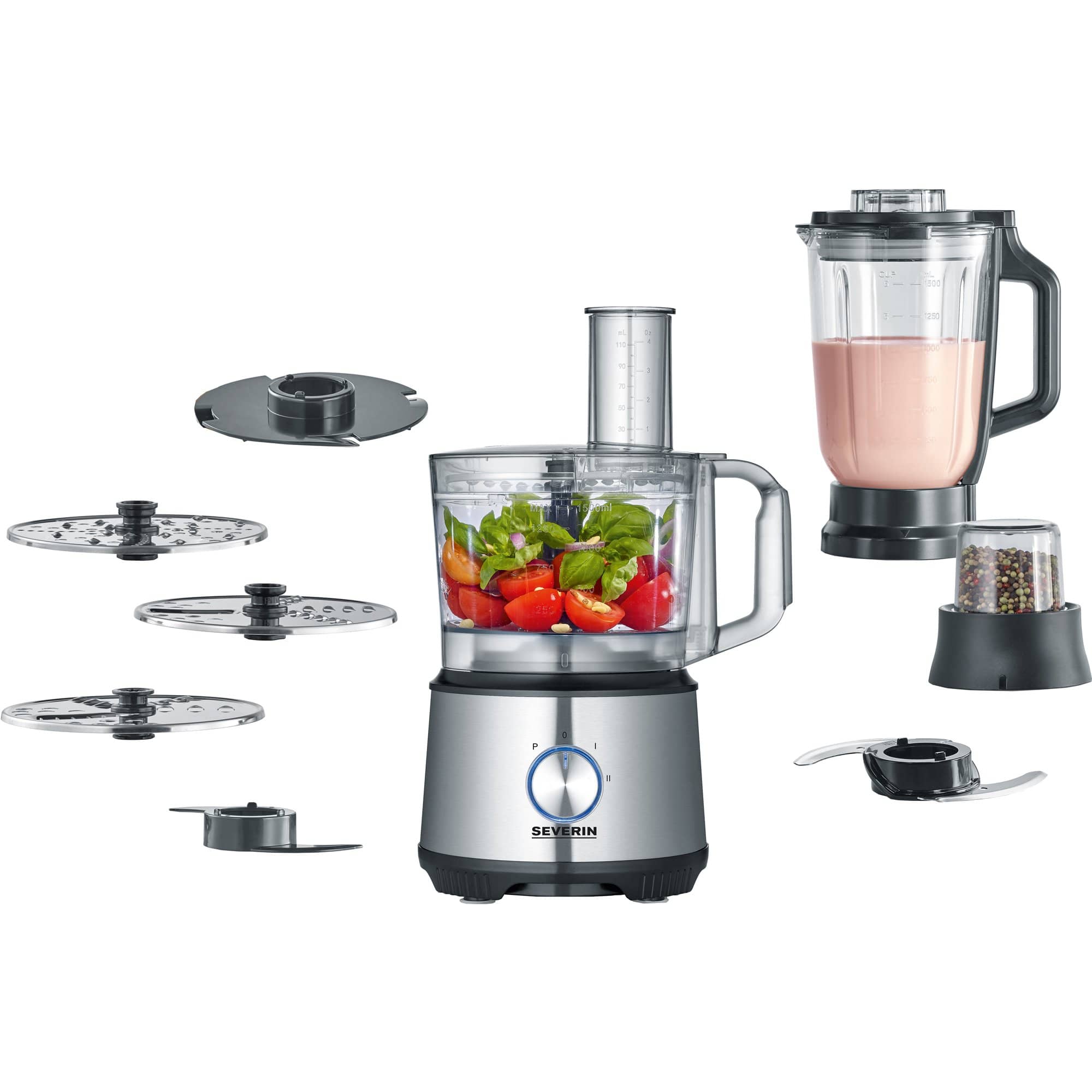 Km3892 Foodprocessor Med Blender fra Severin