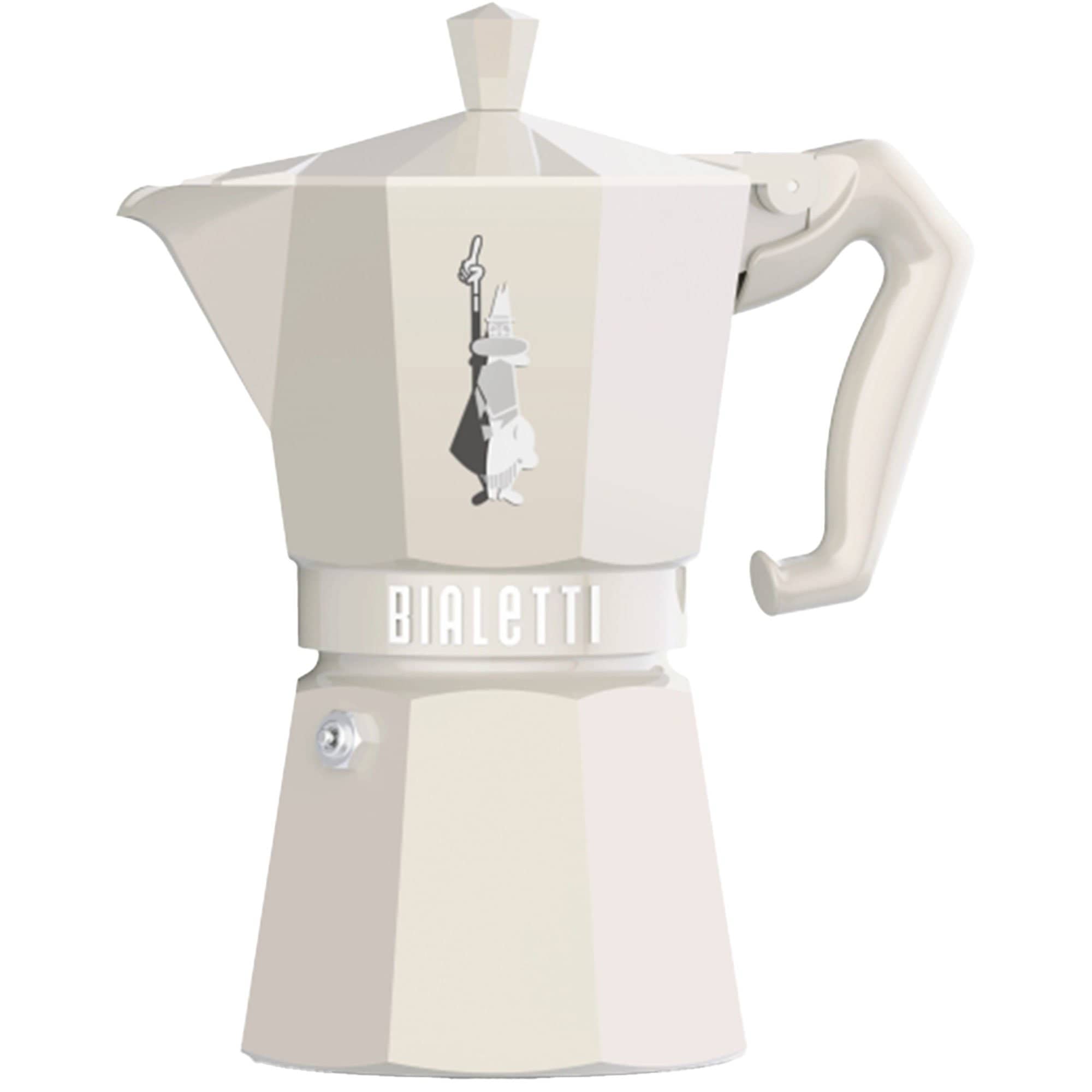Mokkabrygger 6 Kopper, Hvid fra Bialetti