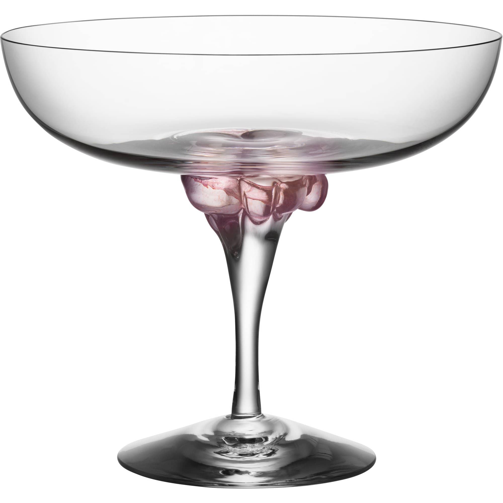 Sugar Dandy Coupe Glas 32 Cl. Rosa fra Kosta Boda
