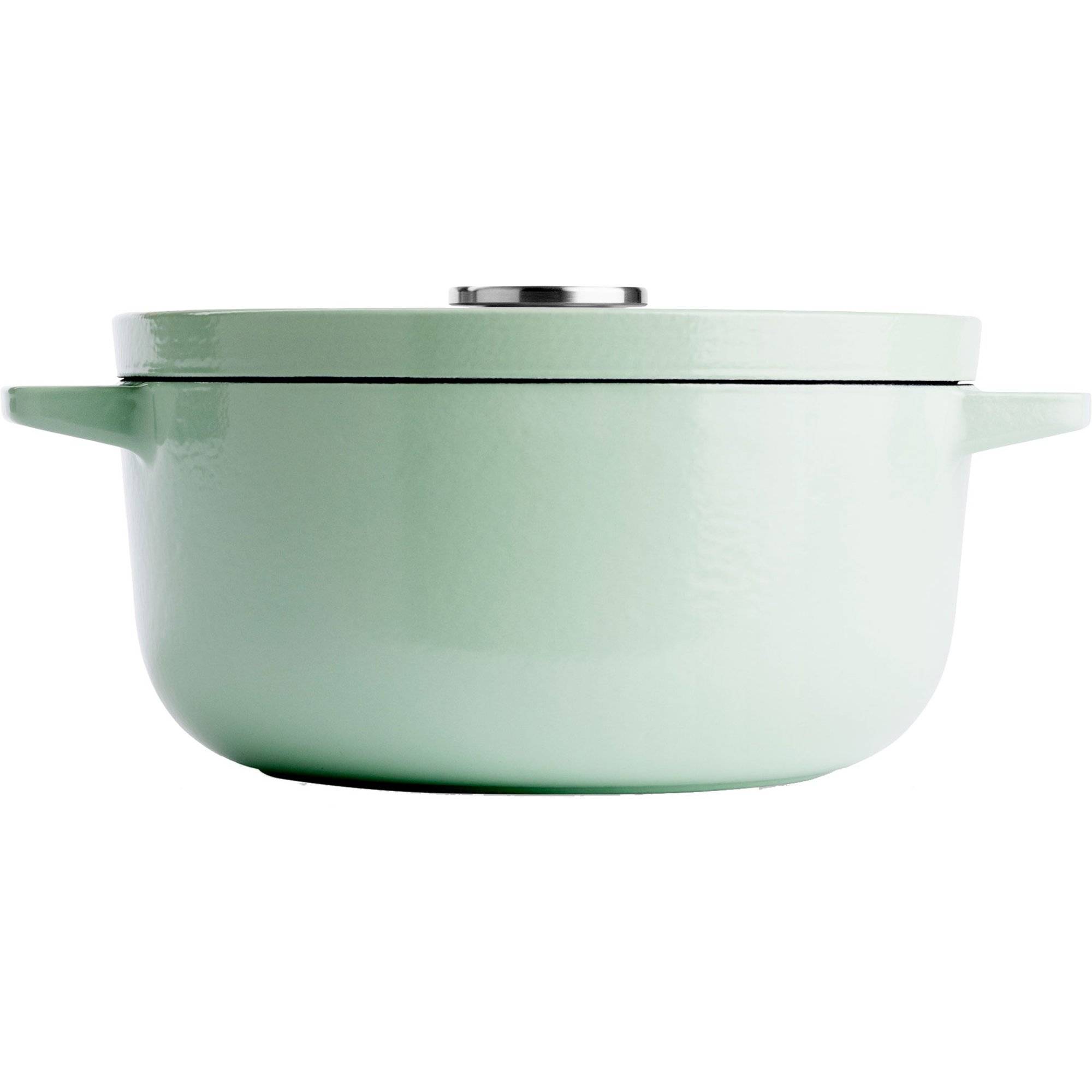 Støbejernsgryde 22 Cm 3,3 Liter, Pistachio fra Kitchenaid