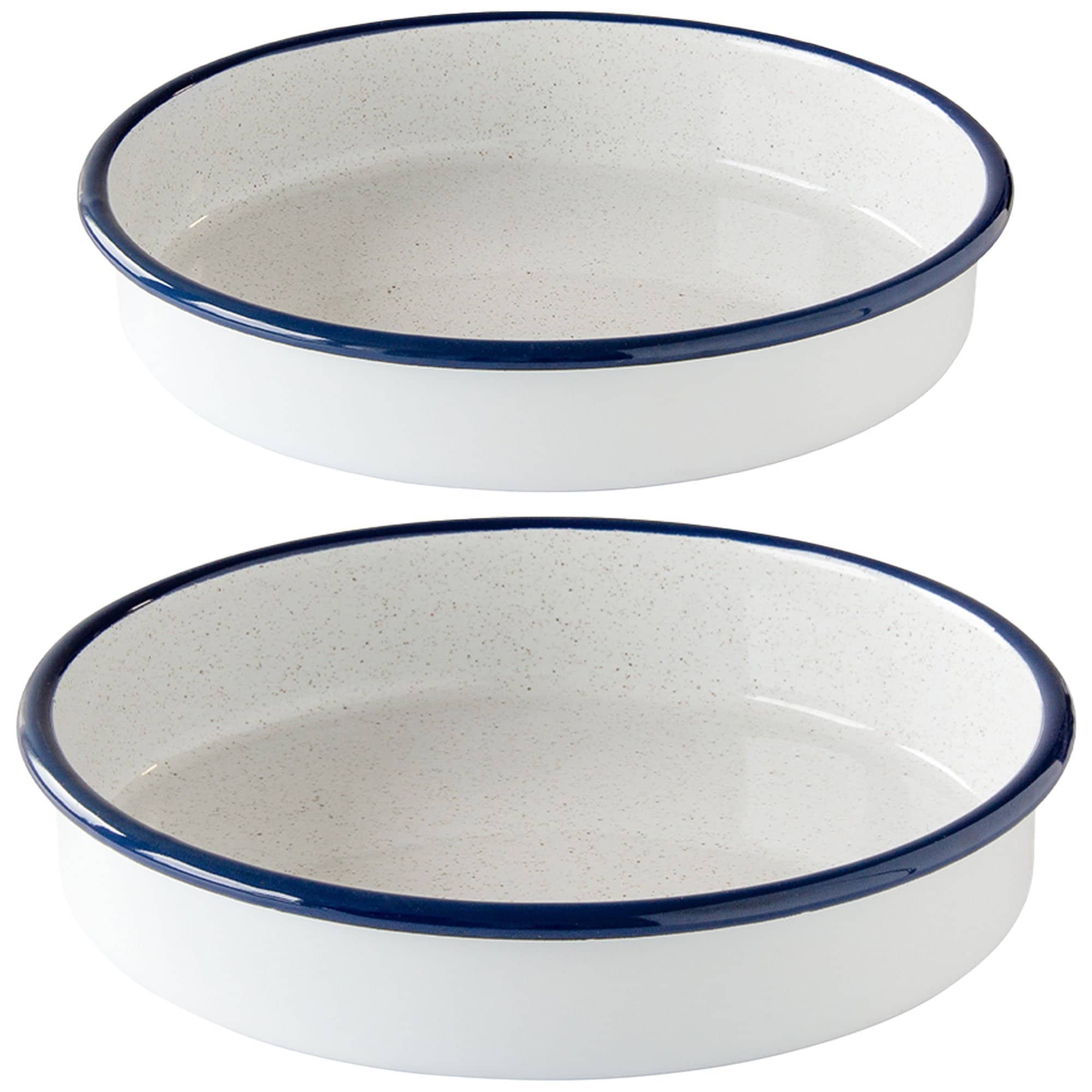 Ovnformssæt 24 + 28 Cm, Hvid fra Kockums Jernverk