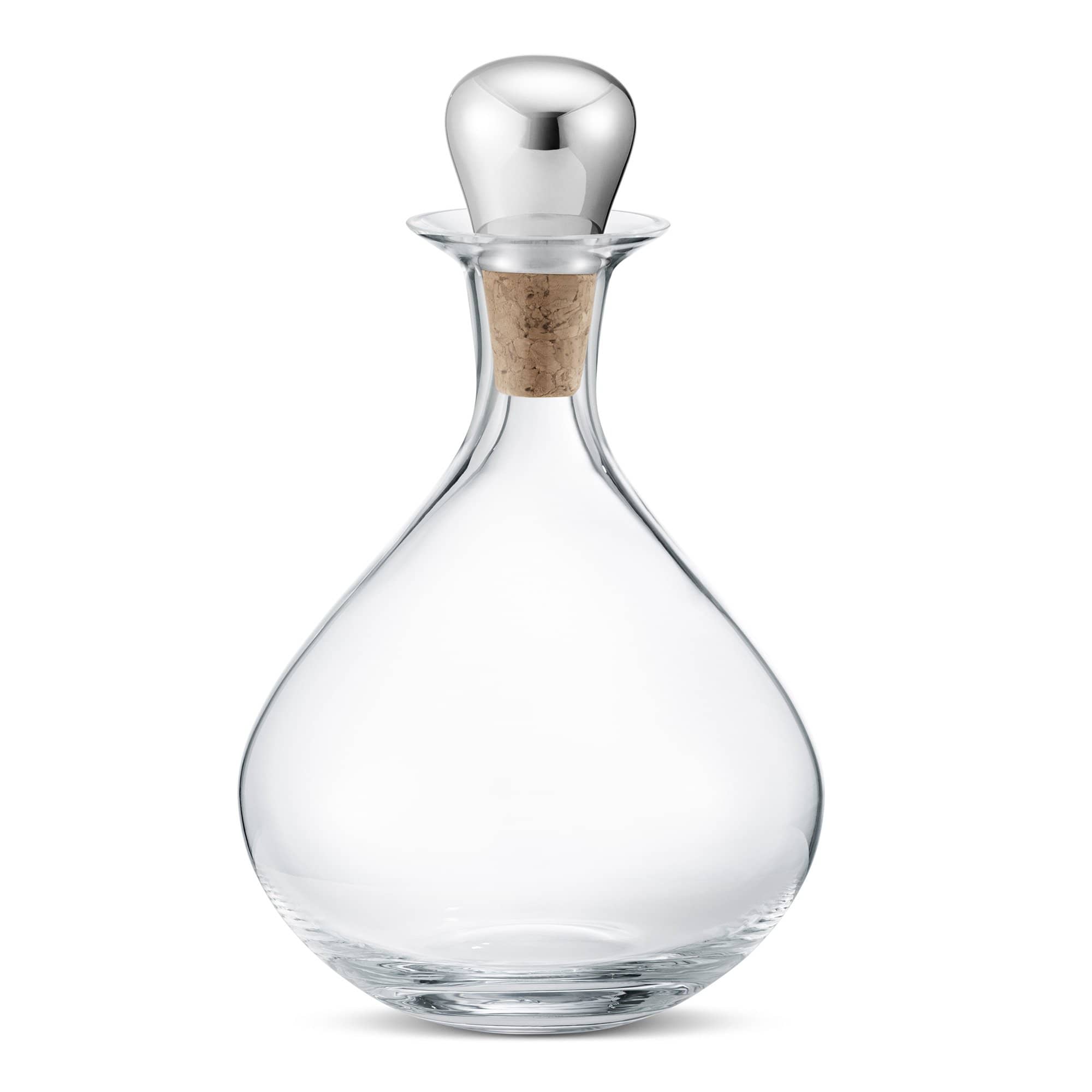 Sky Vinkaraffel, Stål Krystal fra Georg Jensen