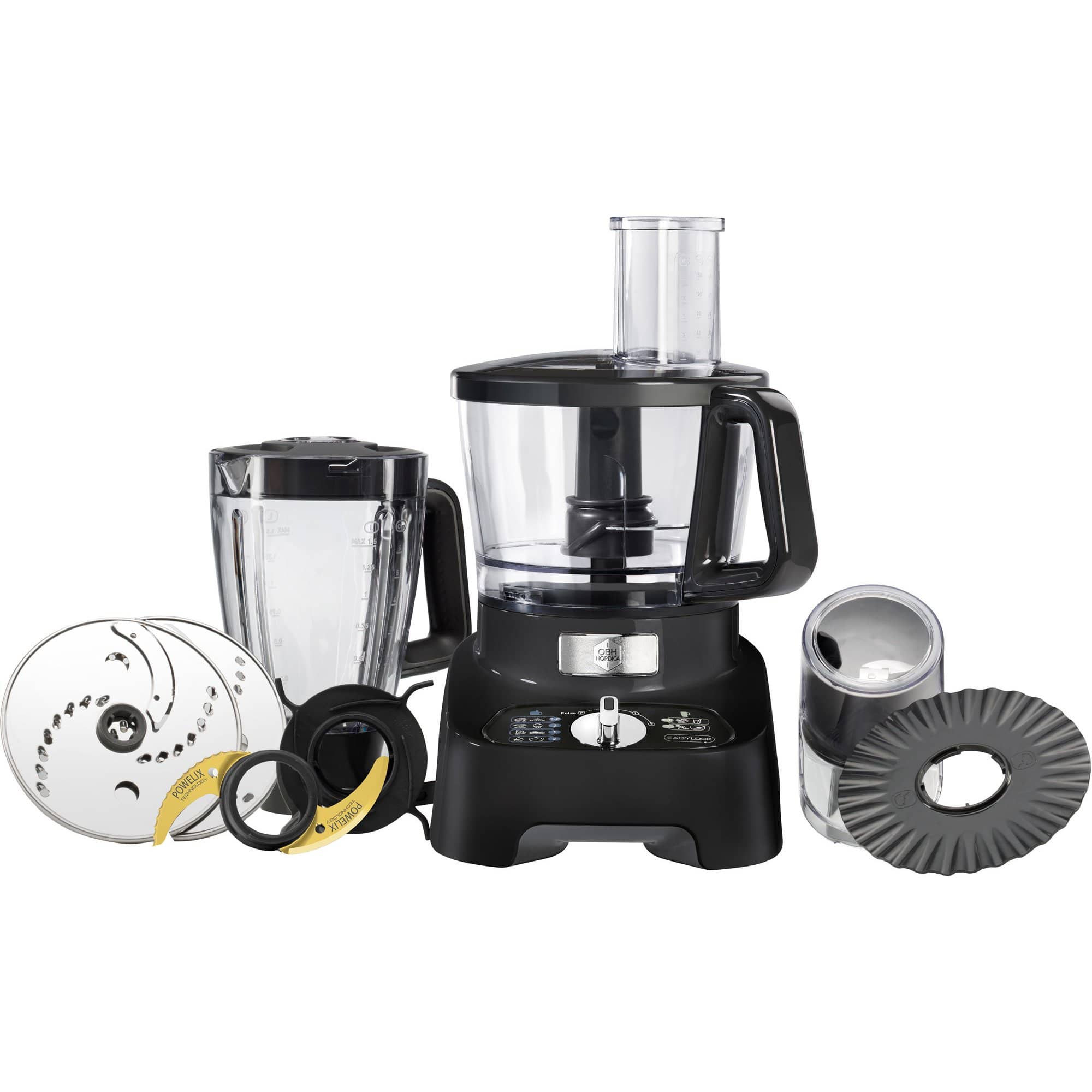 Double Force Pro Manual Foodprocessor fra Obh Nordica
