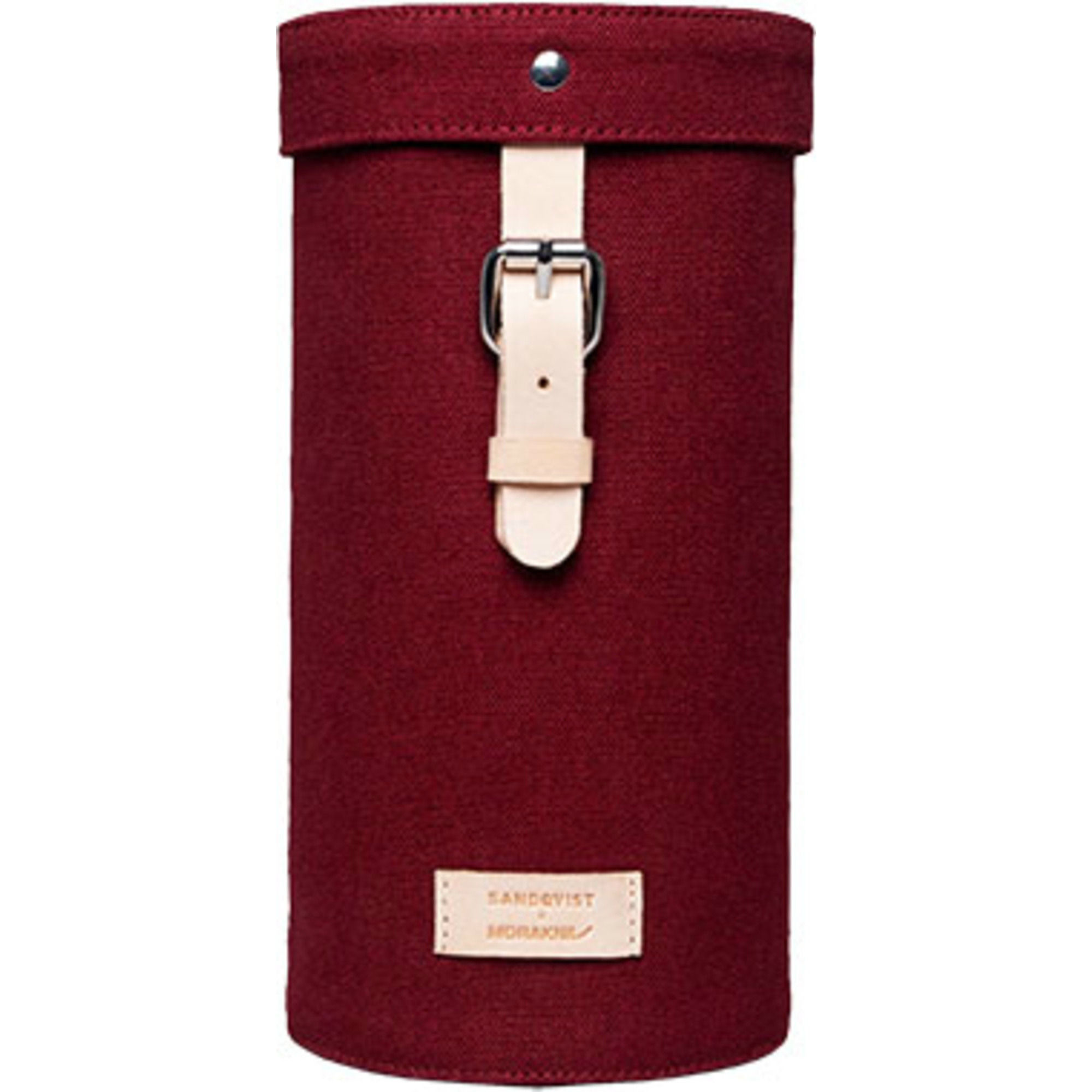 Cylinderformet Knivtaske Bordeaux fra Sandqvist X Morakniv