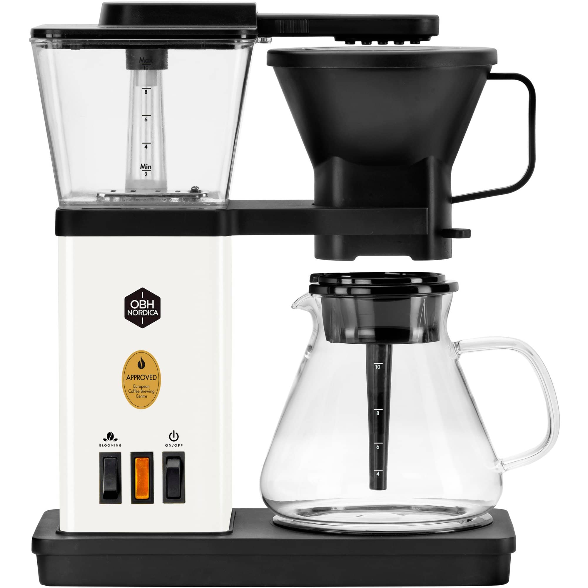 Blooming Coffee Maker 1,25 Liter, Hvid fra Obh Nordica
