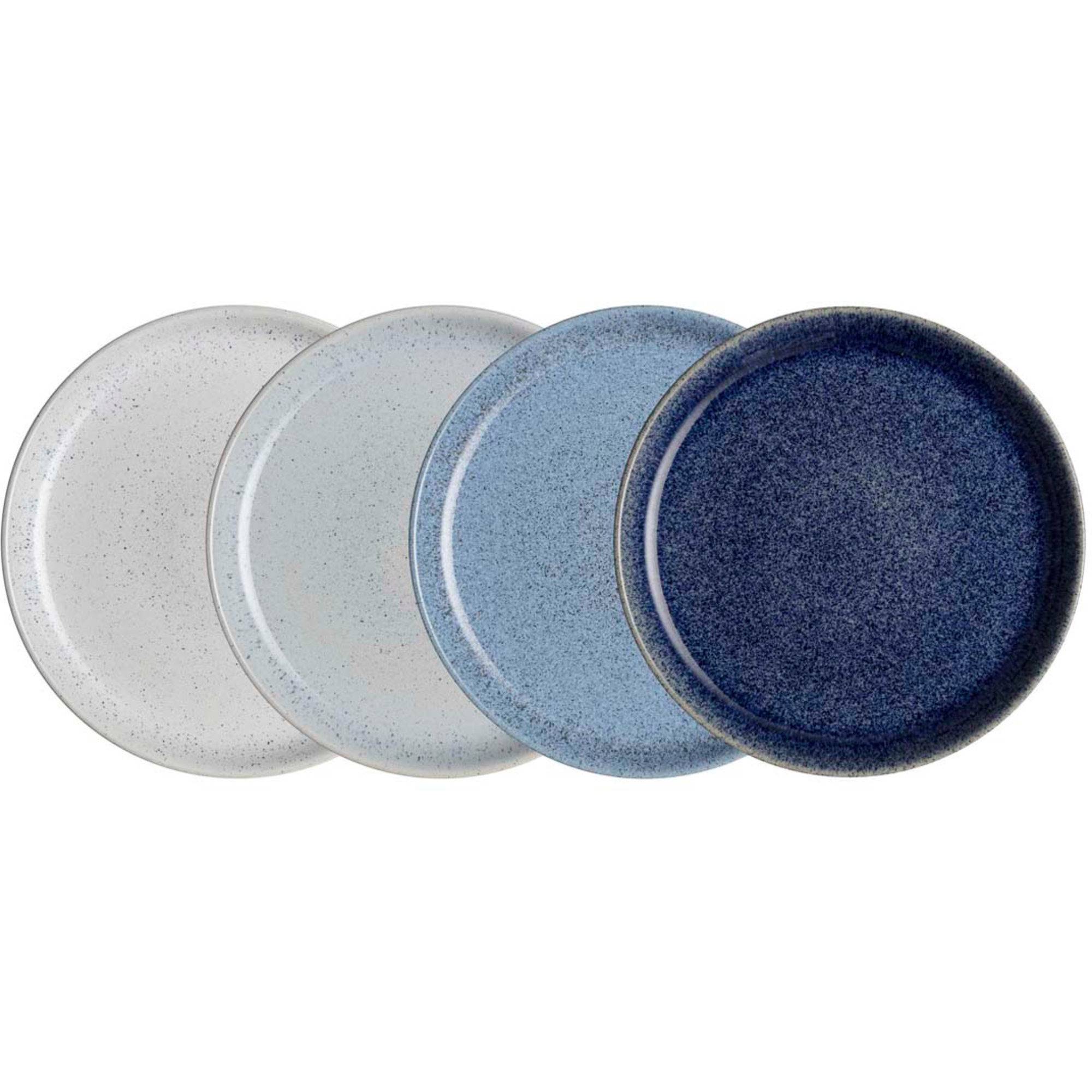 Studio Blue Tallerken, 4 Stk. fra Denby
