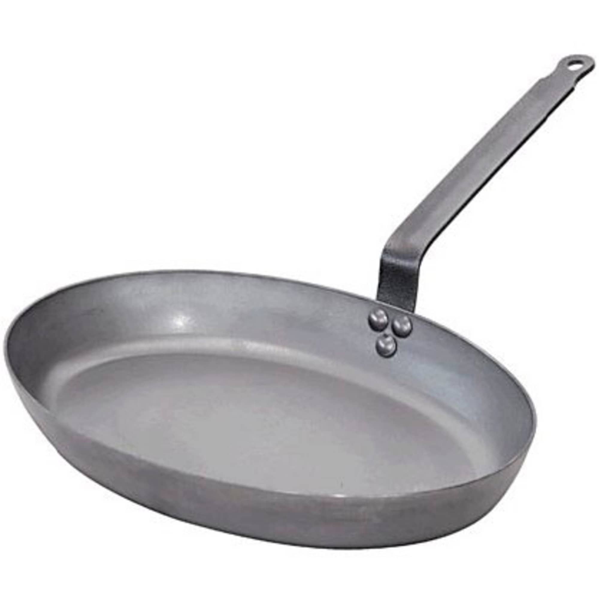Carbone Plus Oval Stegepande Fiskepande fra De Buyer