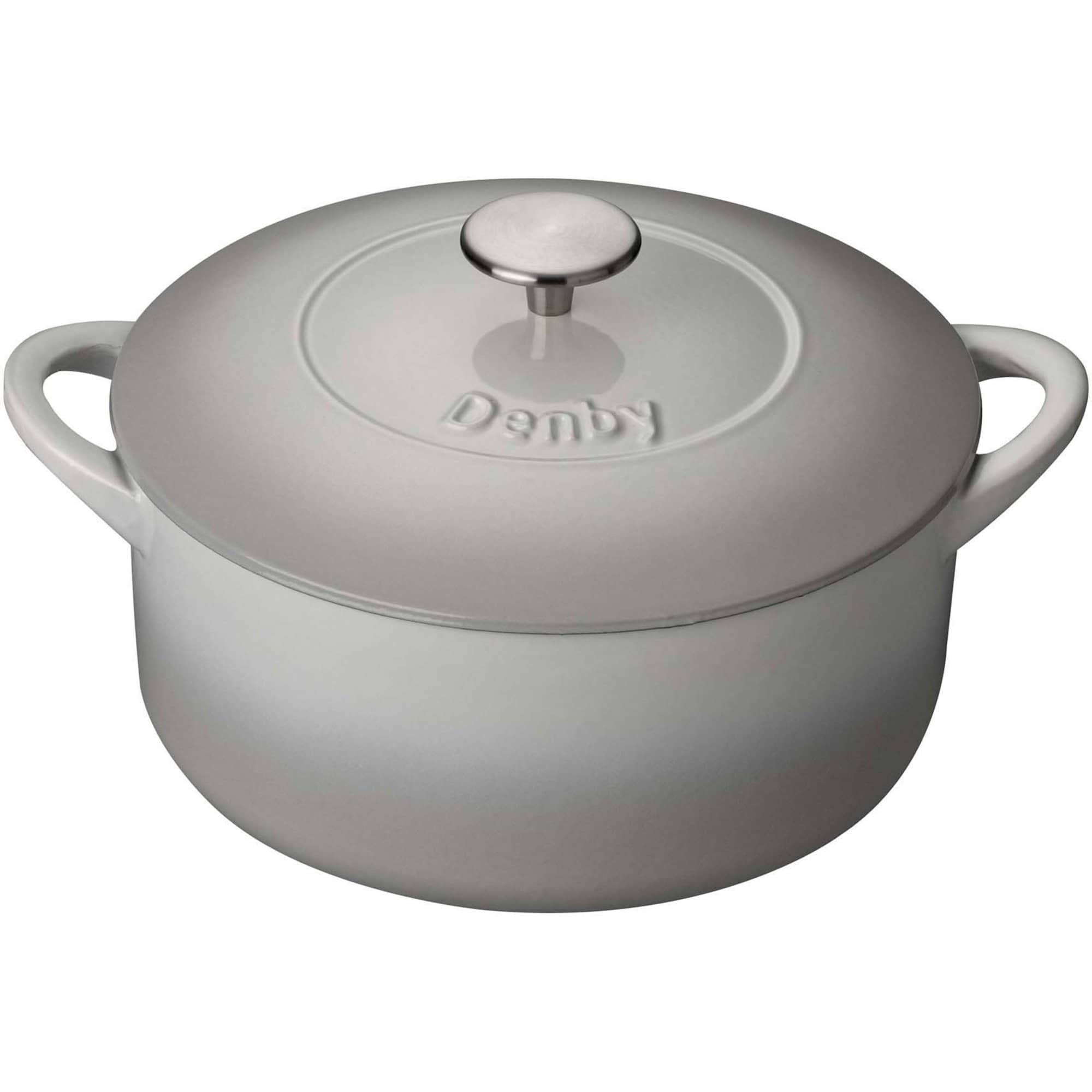 Natural Canvas Rund Støbejernsgryde 24 Cm fra Denby