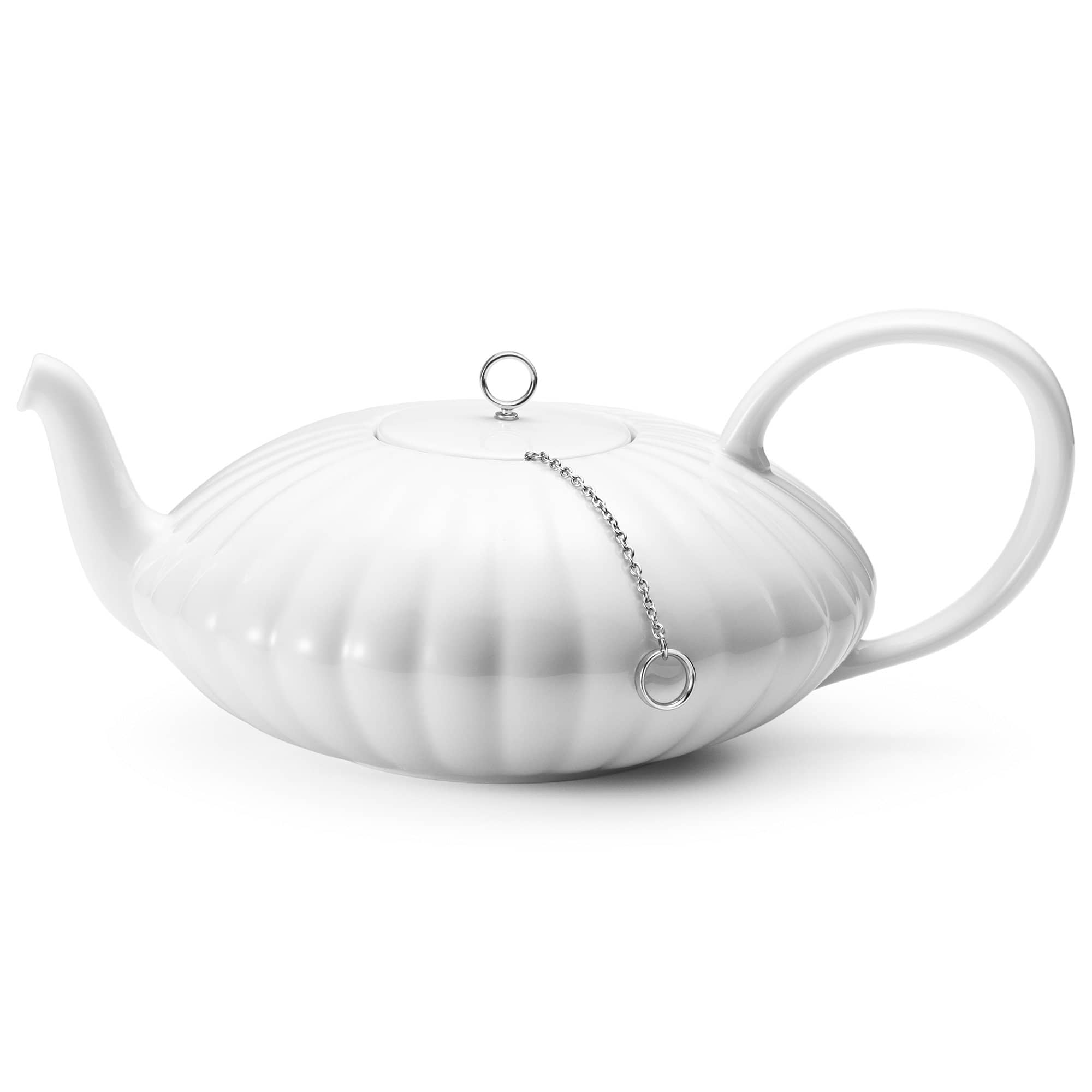Bernadotte Tekande, Porcelæn Og Rustfrit Stål fra Georg Jensen