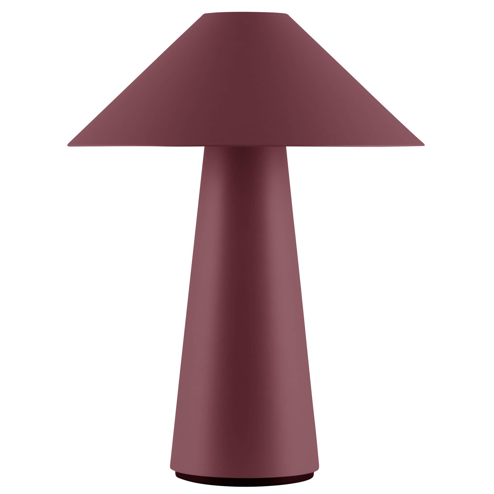 Cannes Portabel Bordlampe, Burgundy fra Globen Lighting