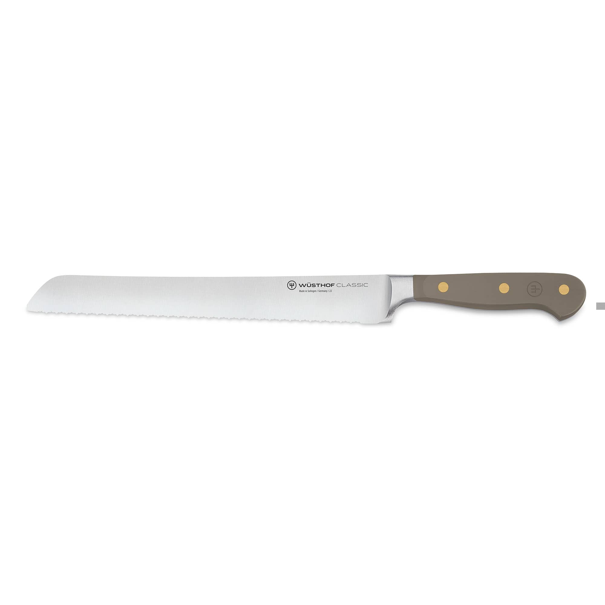 Classic Colour Brødkniv Velvet Oyster 23 Cm fra Wüsthof