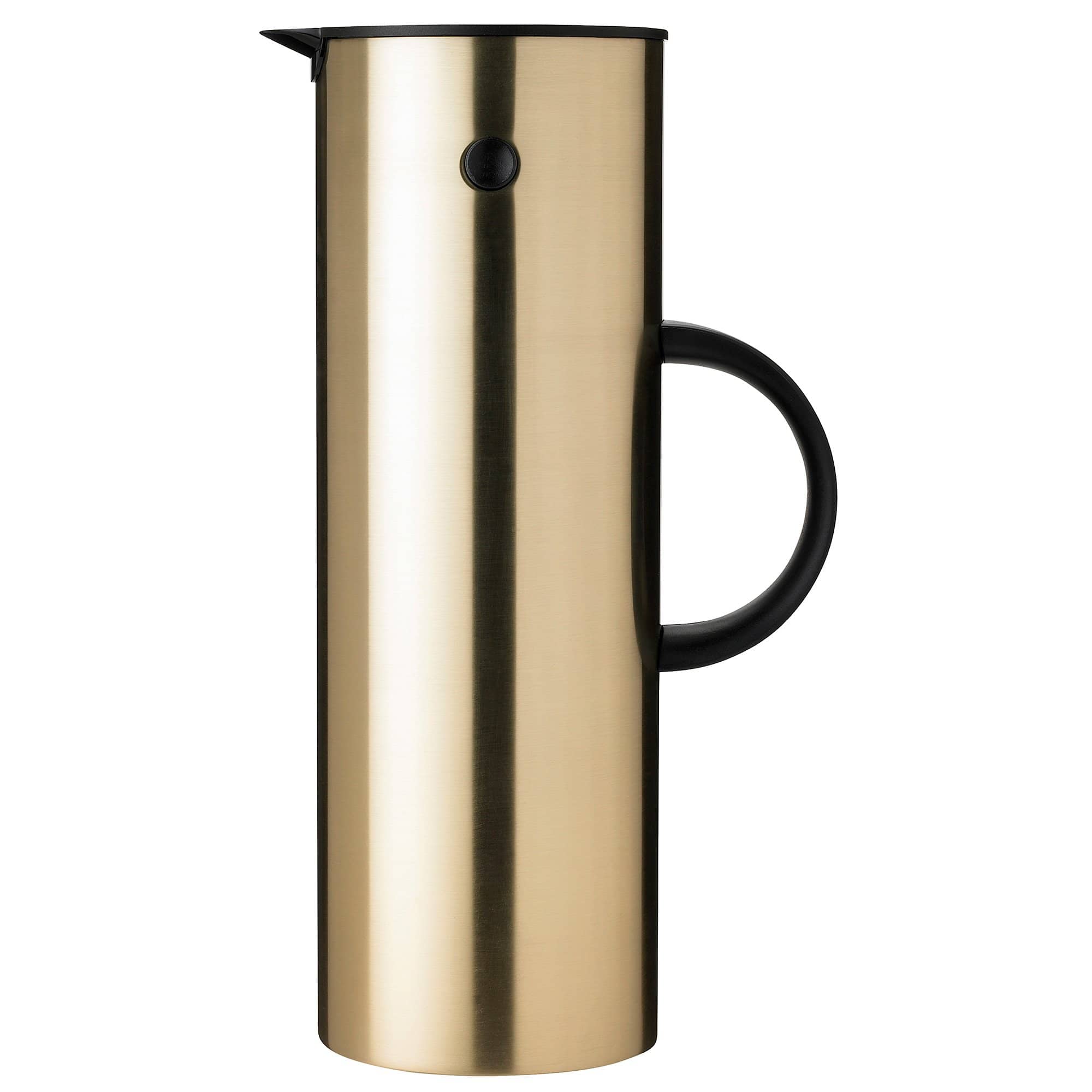 Em77 Termokande 1 Liter, Brushed Brass fra Stelton