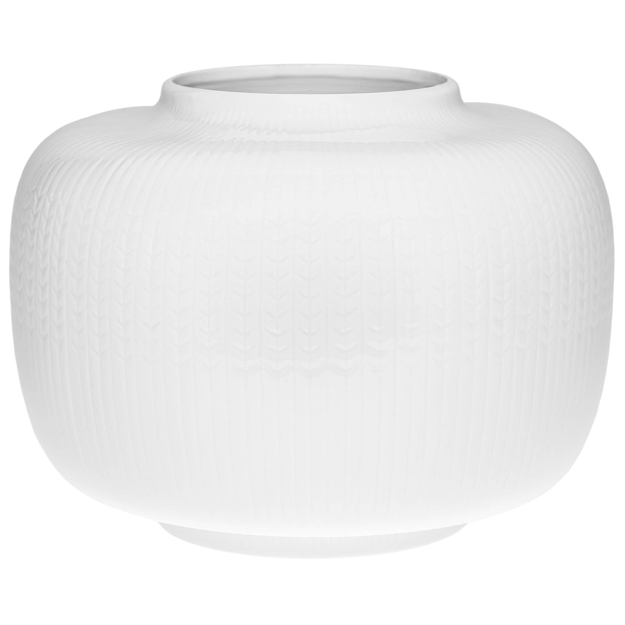 Swedish Grace Vase 22 X 17 Cm, Sne fra Rörstrand