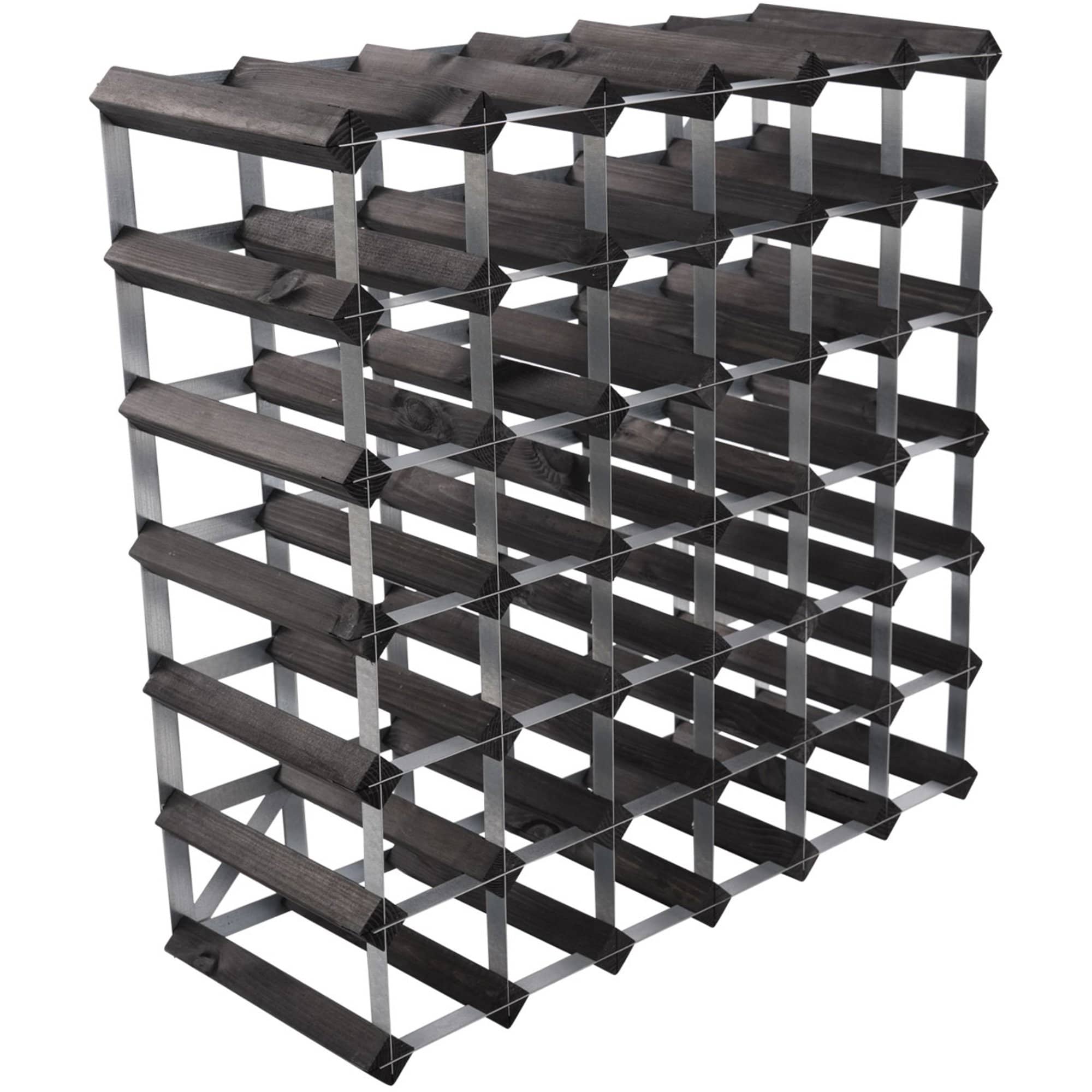 Vinstativ Black Ash 42 Flasker fra Traditional Wine Rack